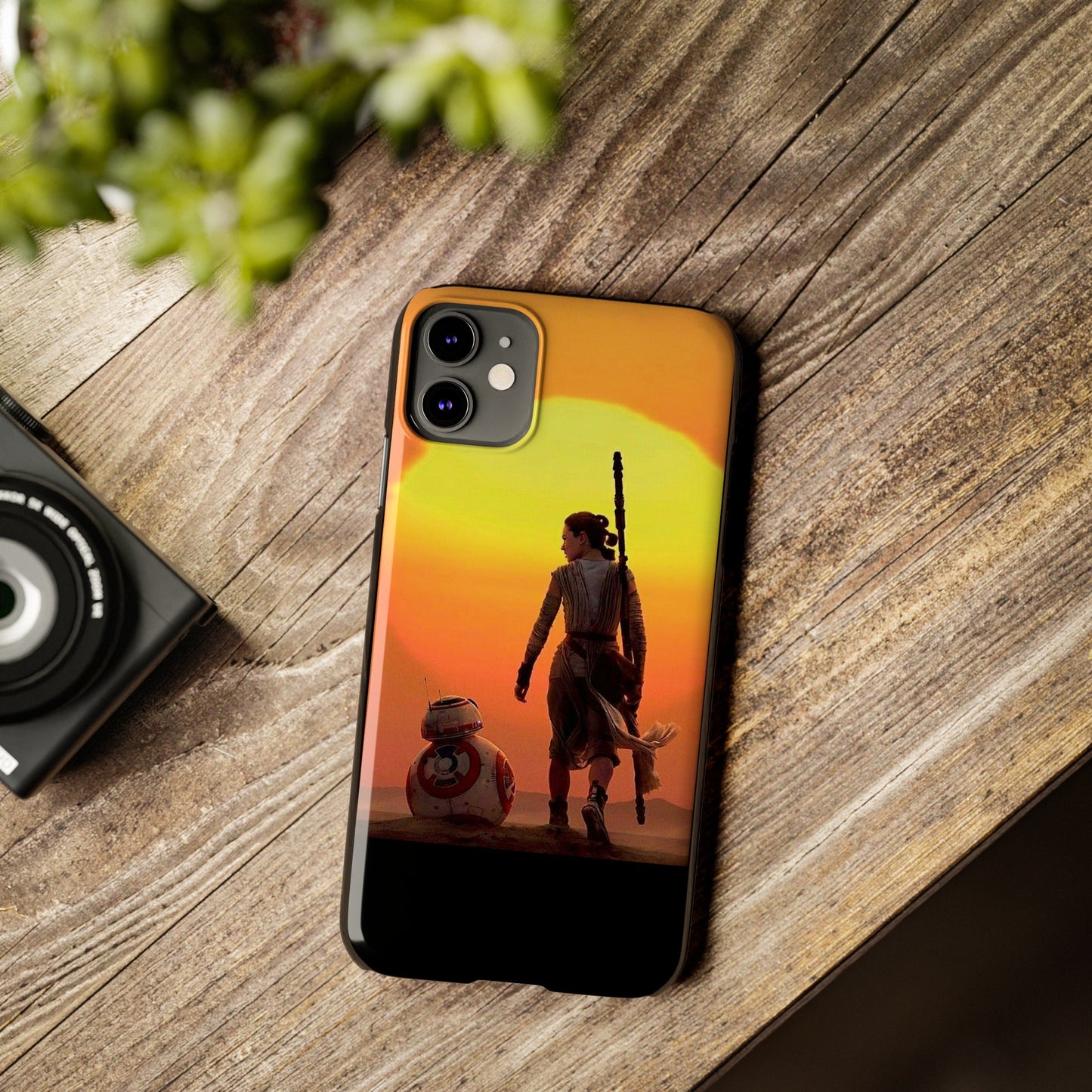 Star Wars Rey with BB-8 iPhone Cases: Adventure Awaits