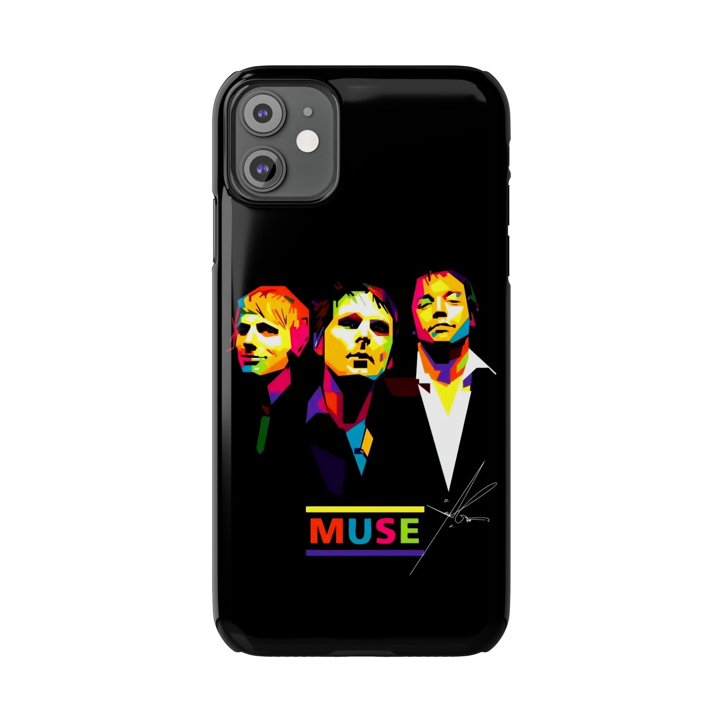 Muse: Unleash Your Inner Rockstar with iPhone 15, 14, 13, 12, 11 Cases