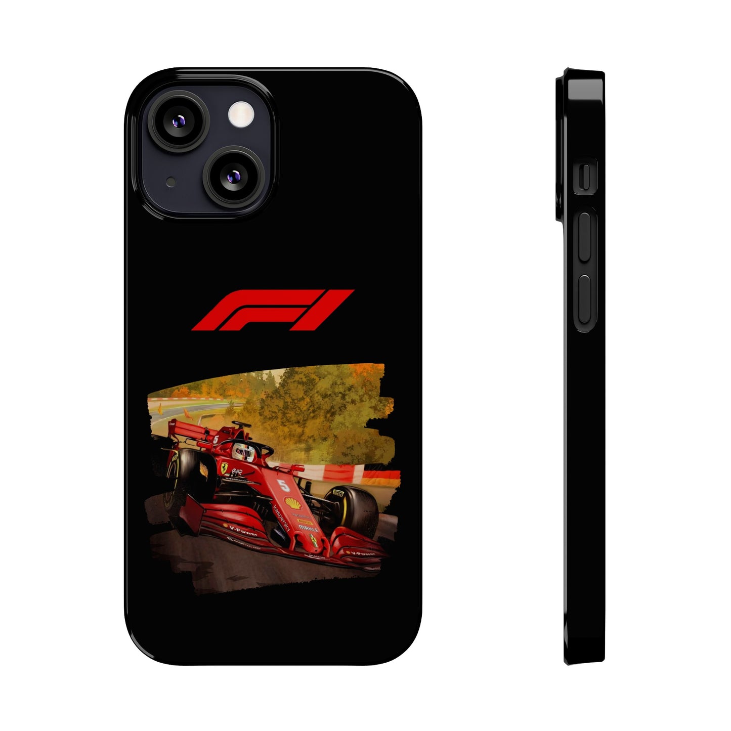 F1 Ferrari's power Iphone 15, 14, 13, 12, 11 Cases