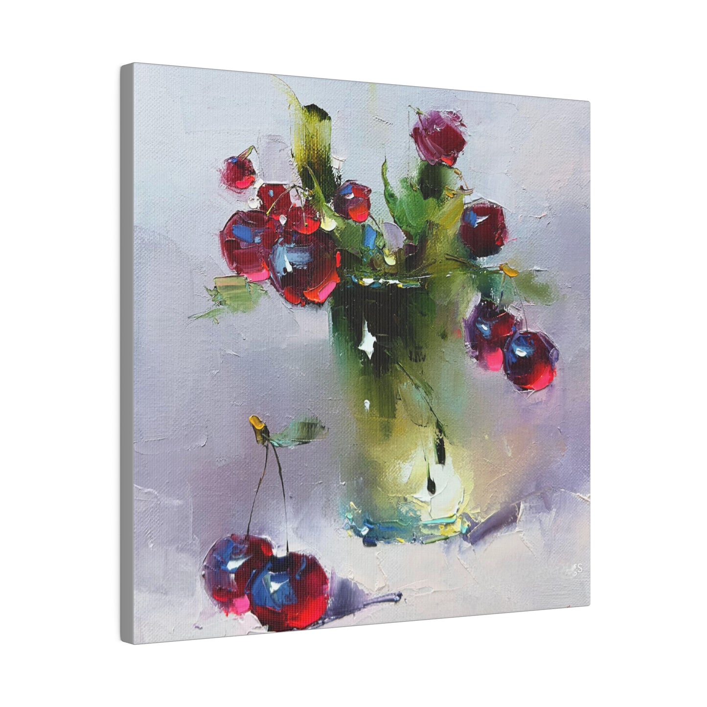 Cherished Moments: Vase of Beauty - Canvas