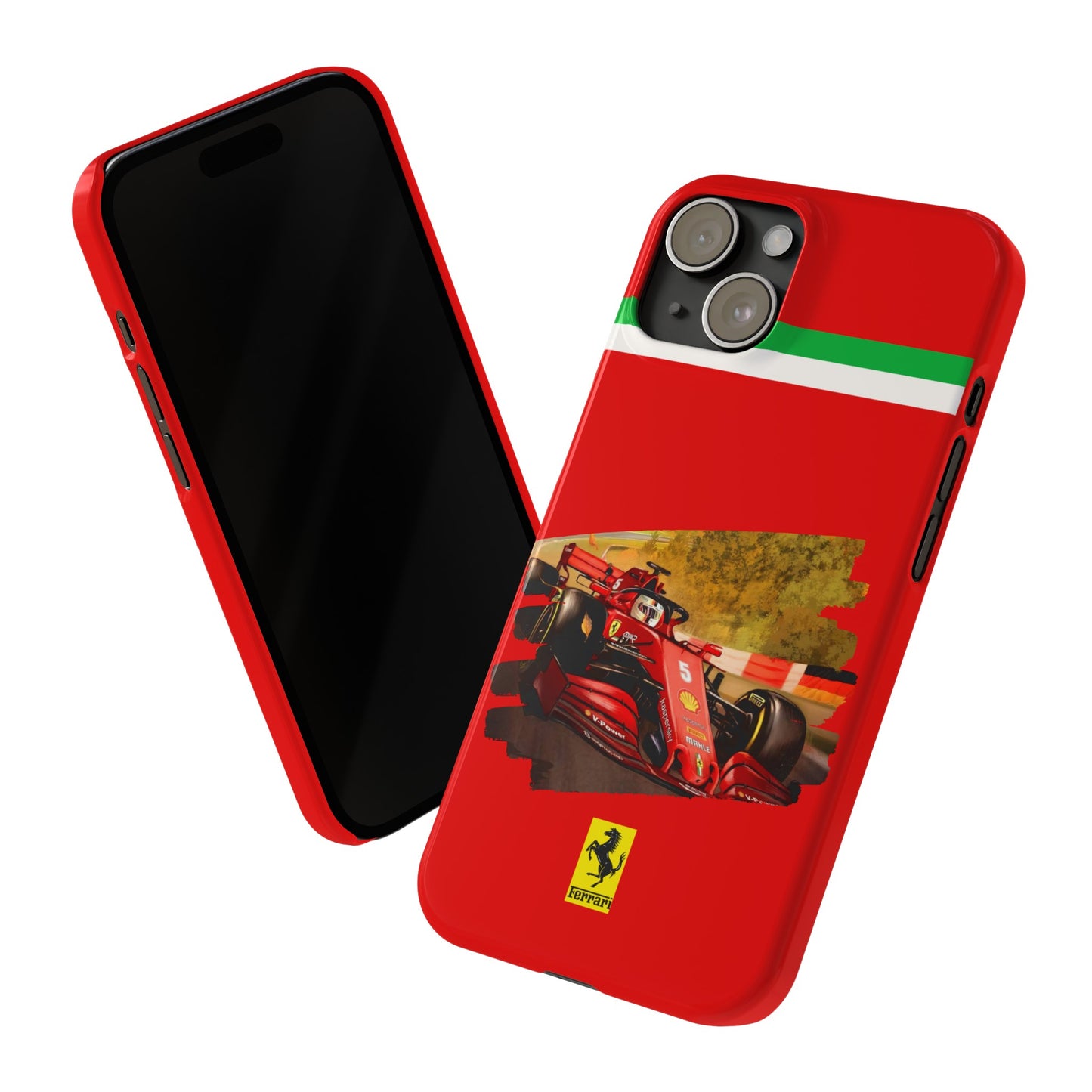 F1 Ferrari Red Edition Iphone Cases