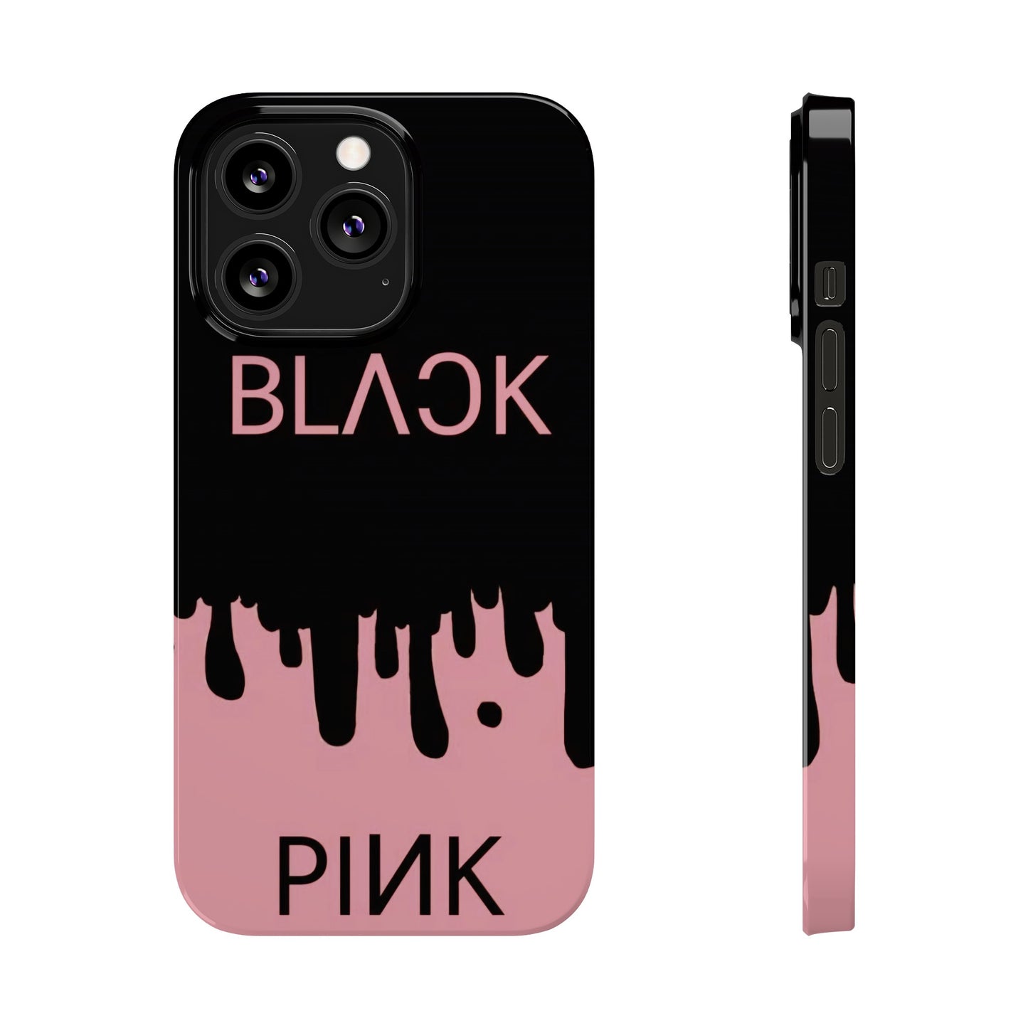 Black Pink Color Edition Iphone 15, 14, 13, 12 Cases