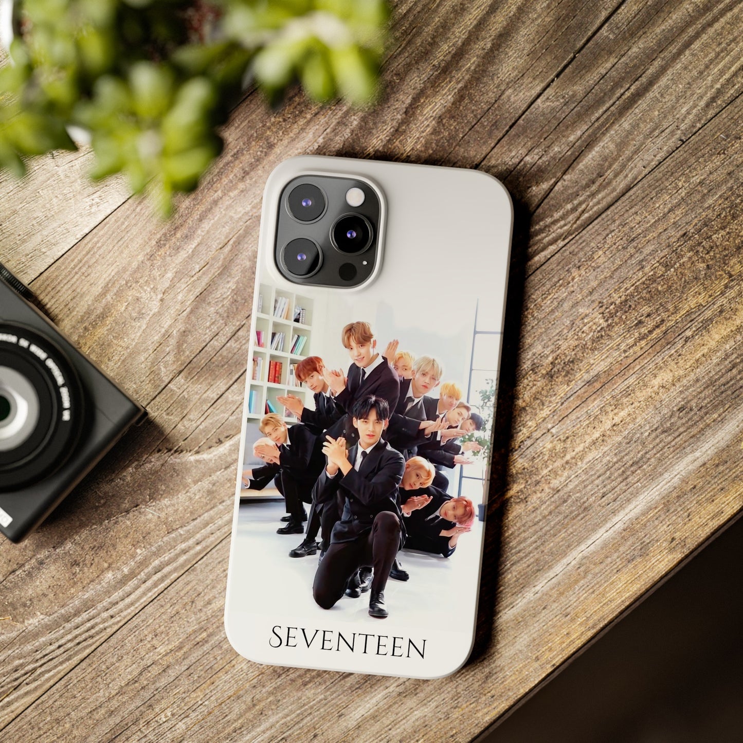 SEVENTEEN: Secret Agent Mission iPhone 15, 14, 13, 12 Cases