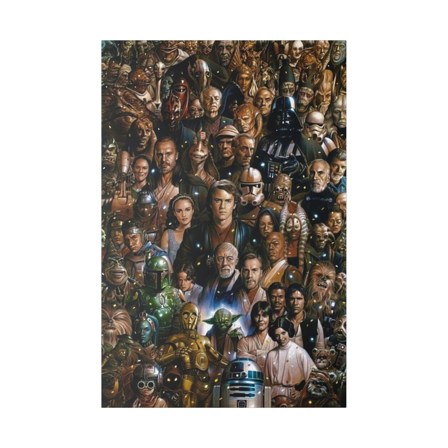 Star Wars Cast all time Canvas