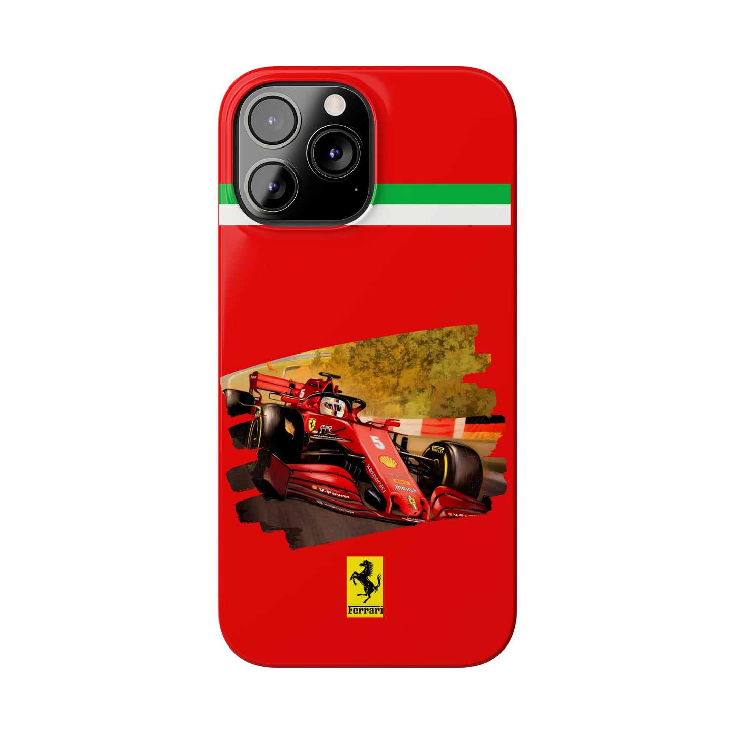 F1 Ferrari Red Edition Iphone Cases
