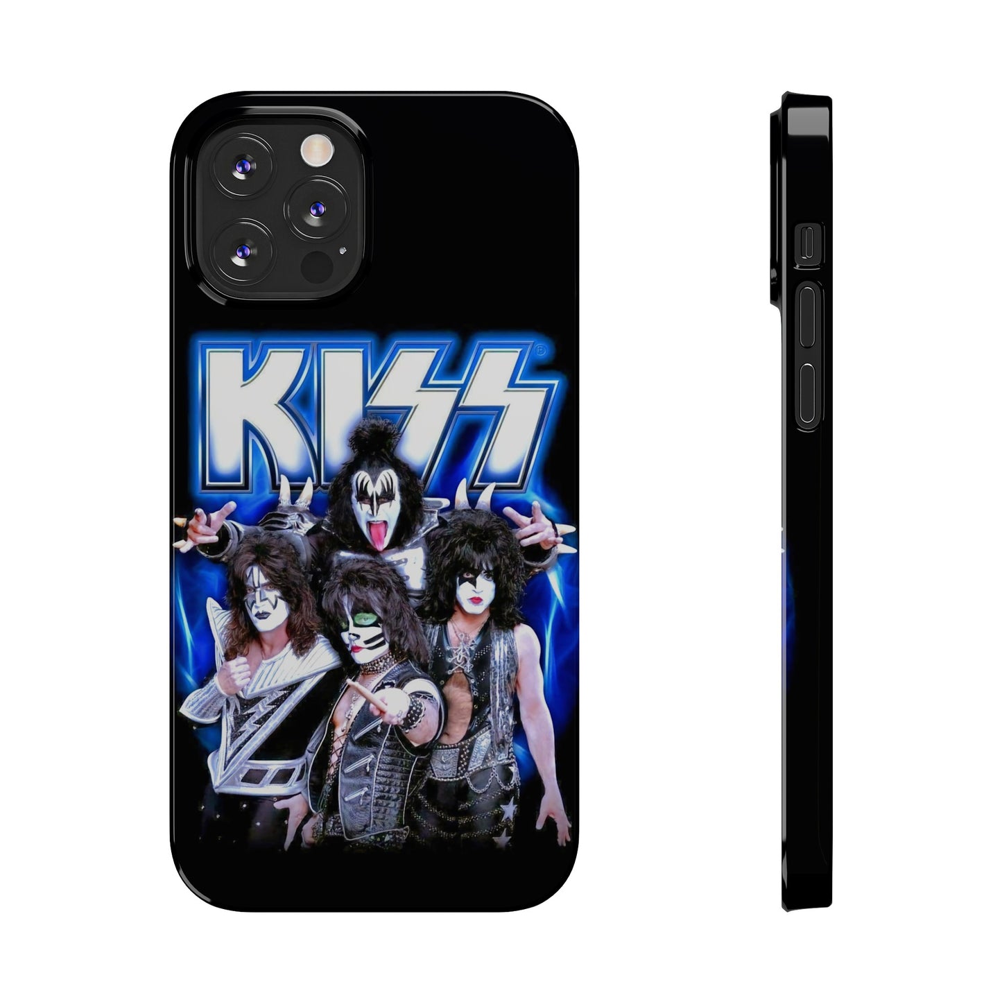 KISS, Rockgroup, Iphone 15, 14, 13, 12 Cases