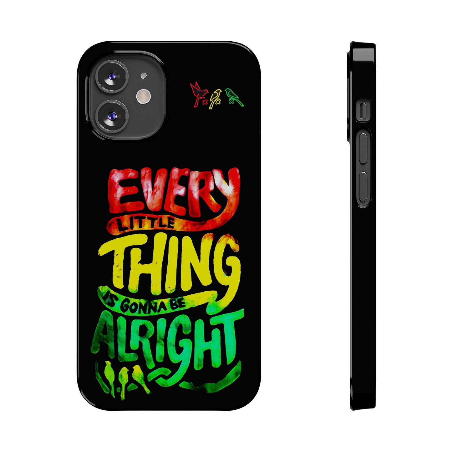 3 Little Birds - Bob Marley iPhone Cover: Peace and Protection