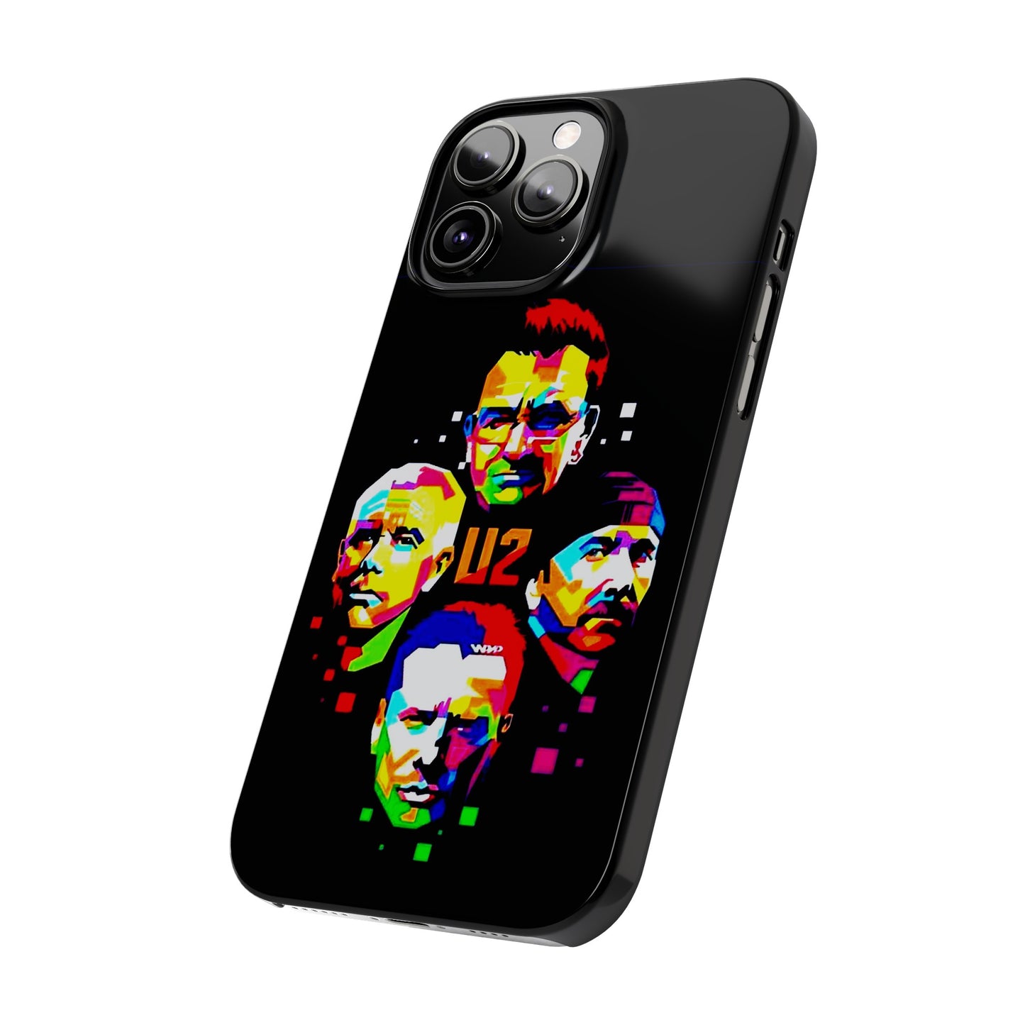 U2 IPhone 15, 14, 13, 12 Cases - Art Design