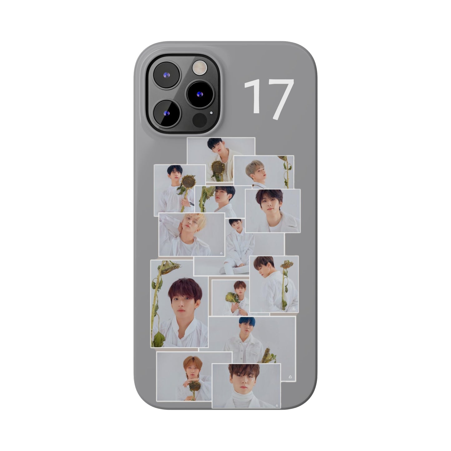 SEVENTEEN White Elegance iPhone 15, 14, 13, 12 Cases