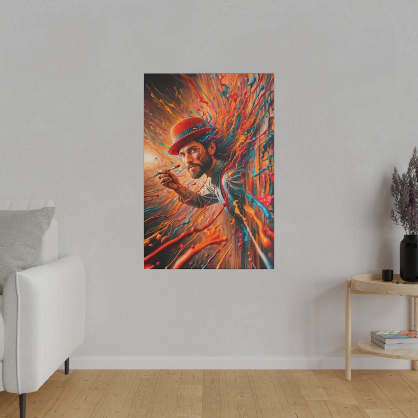 Prisoner Of Your Own Painting - Canvas