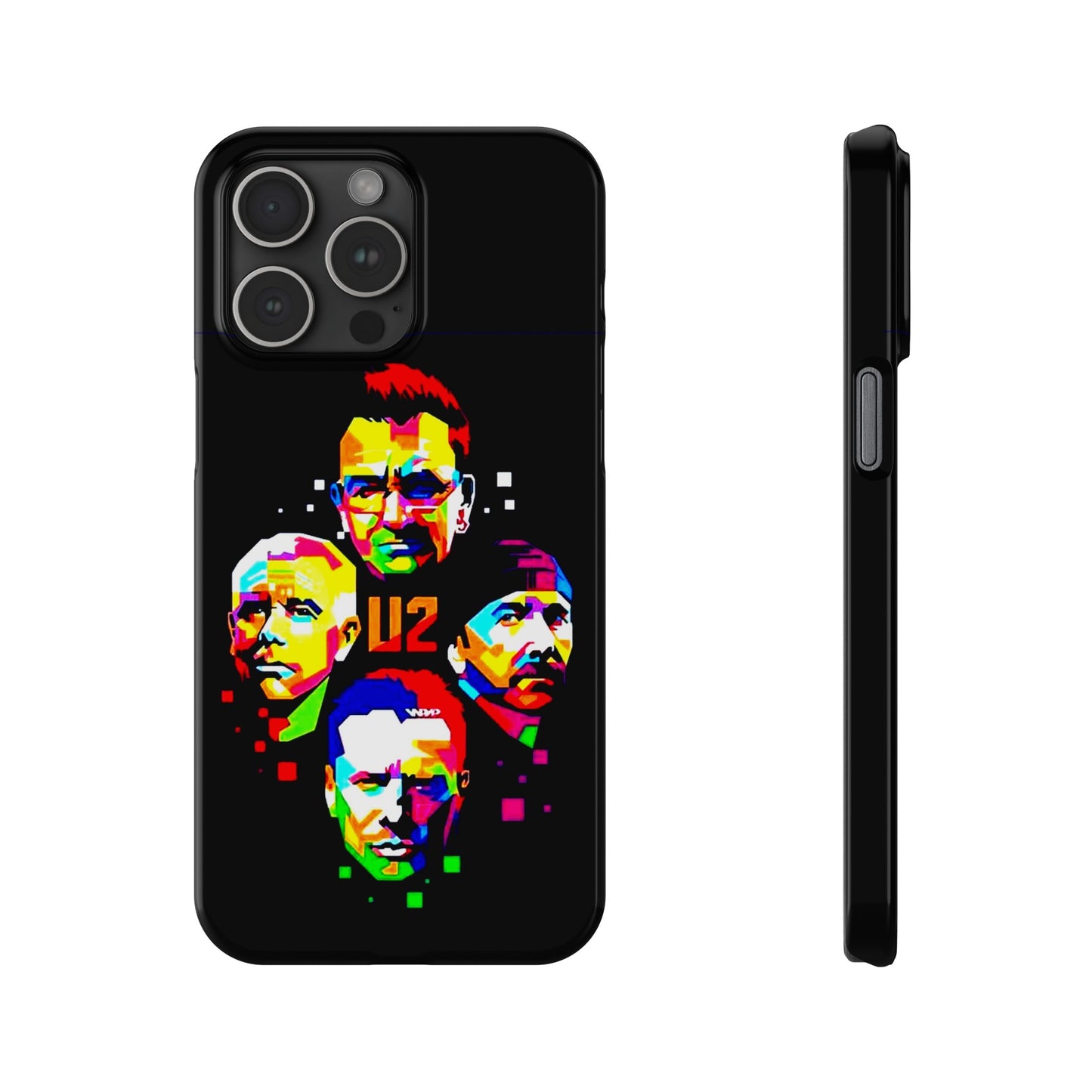 U2 IPhone 15, 14, 13, 12 Cases - Art Design