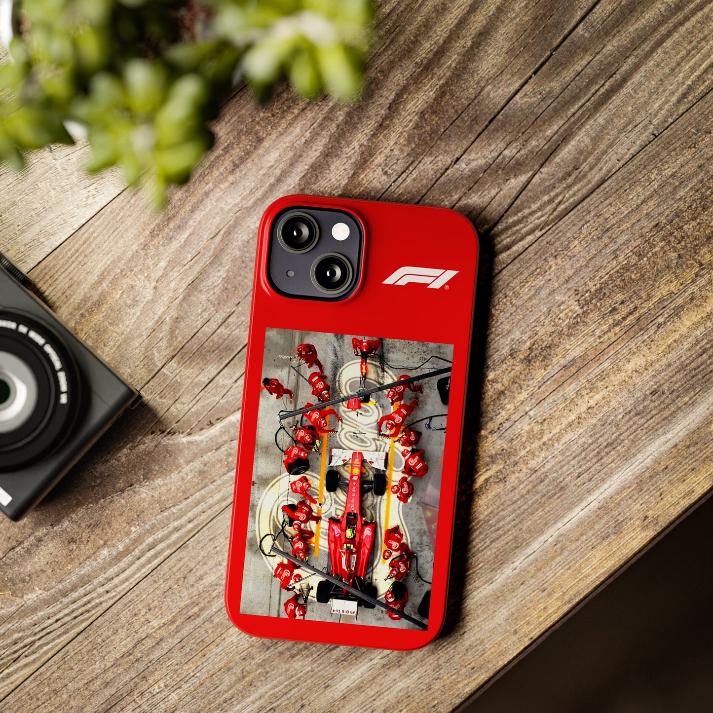 F1 Ferrari Pitstop Iphone Cases