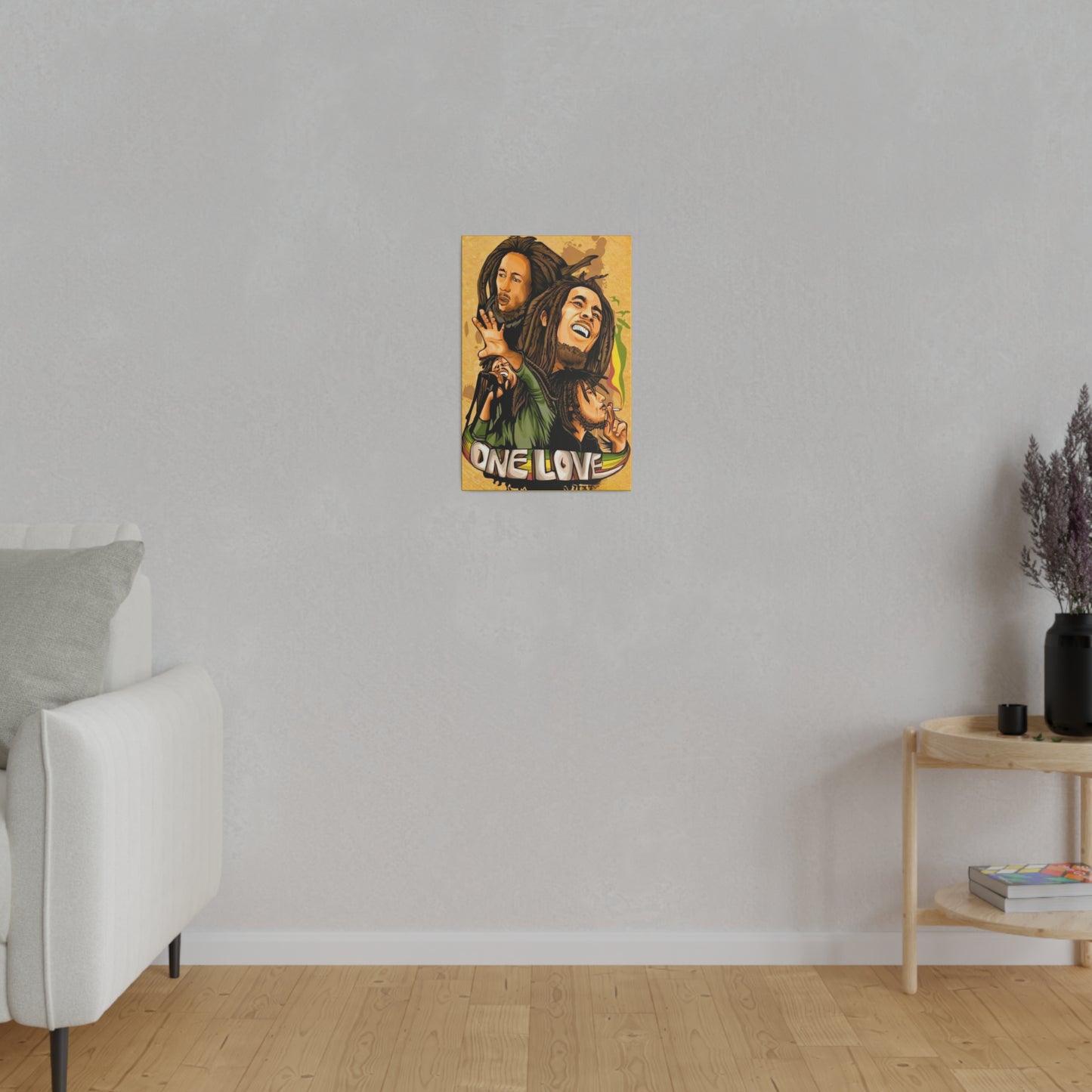 Bob Marley, One Love - Canvas