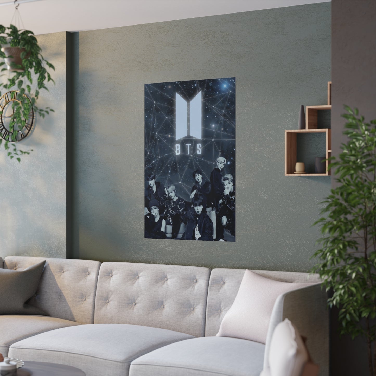 BTS Korea Boyband Poster (NO canvas but Poster)