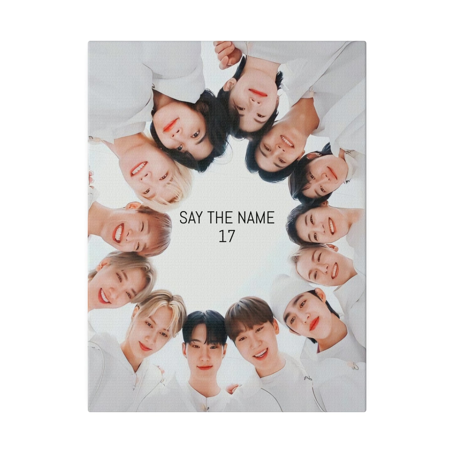 SEVENTEEN Band Selfie: Ground-Level Canvas