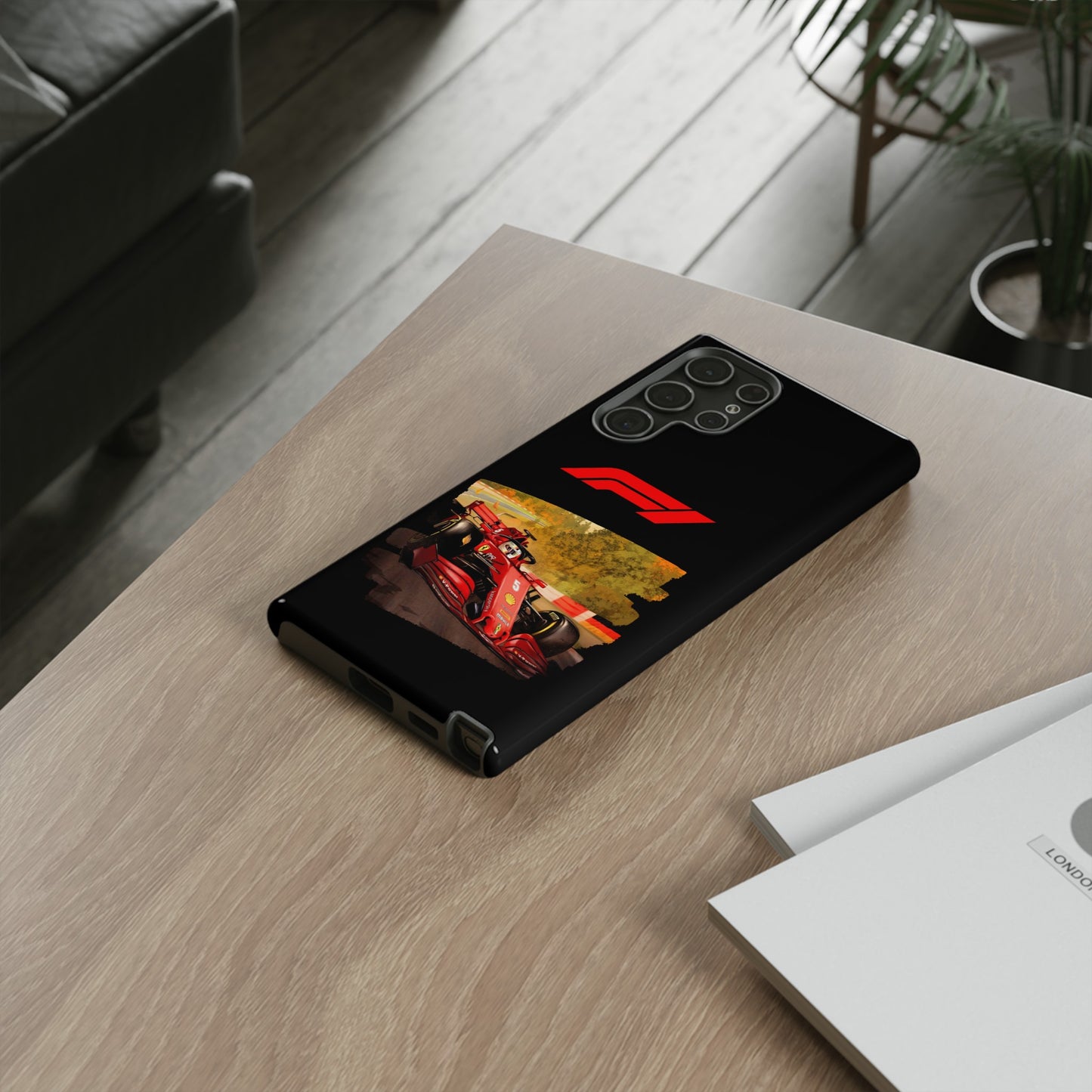 F1 Ferrari's power Samsung Galaxy S24, S23, S22 Cases