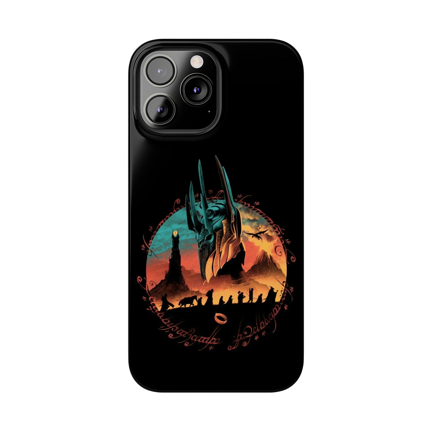 LOTR Fellowship on the Way iPhone Cases: Journey with the Heroes