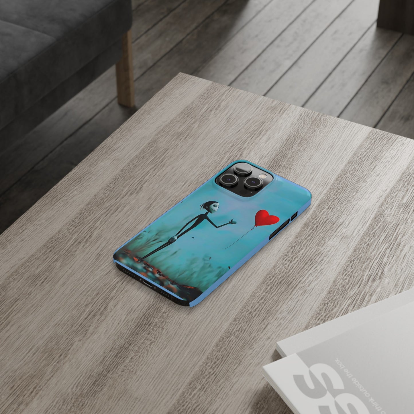 Heart Balloon Art Design iPhone Cases: Love in the Air