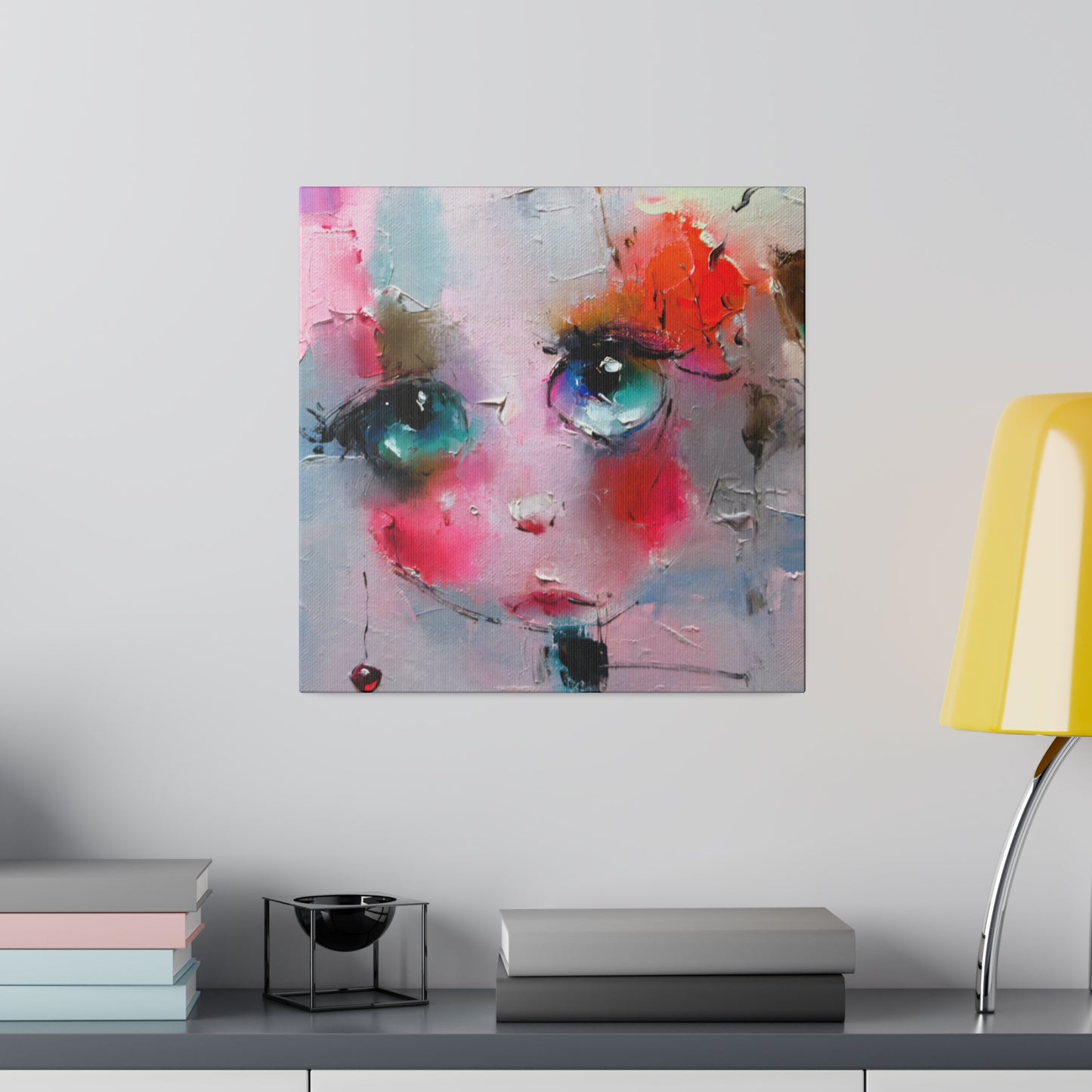The Sweet Shy Face Canvas