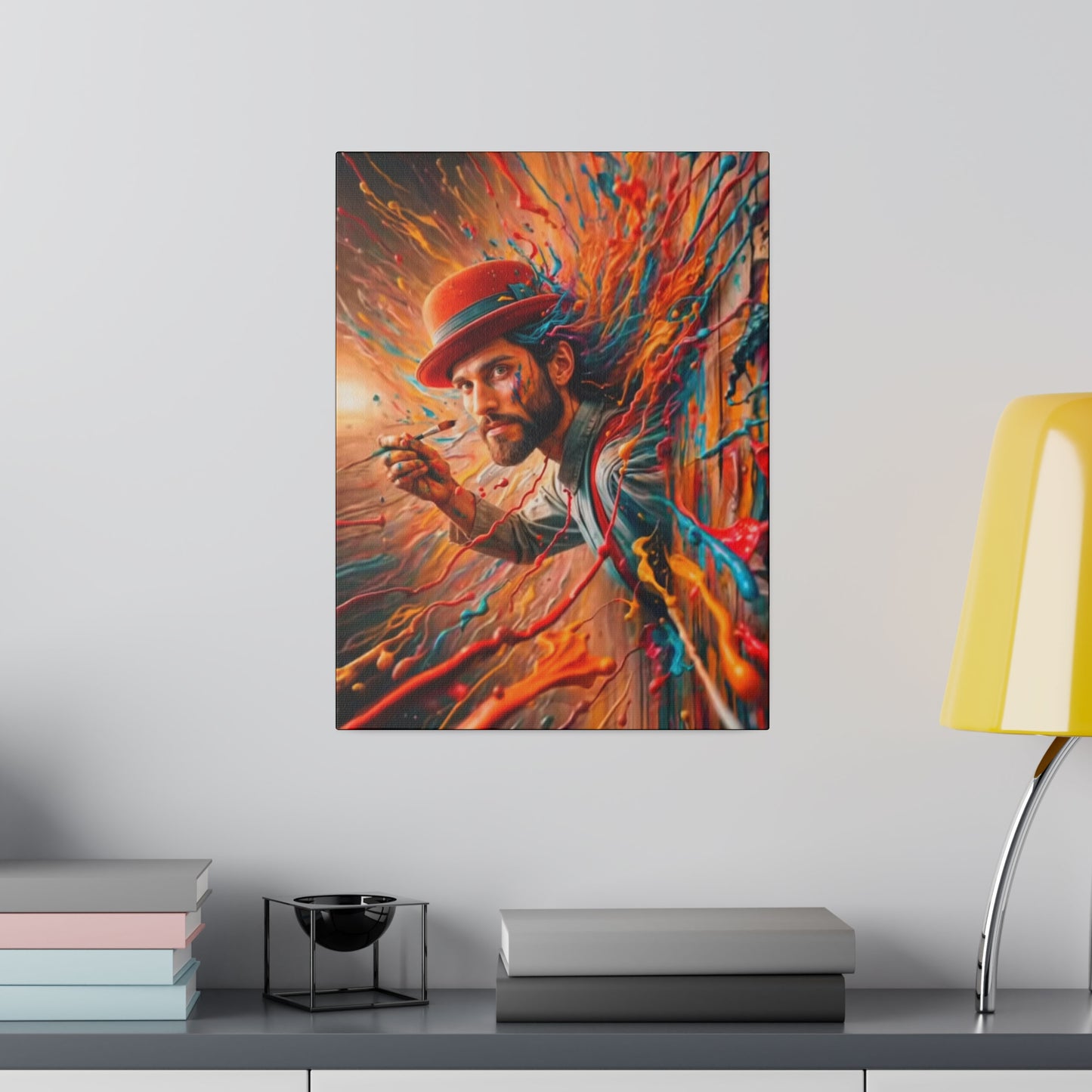 Prisoner Of Your Own Painting - Canvas