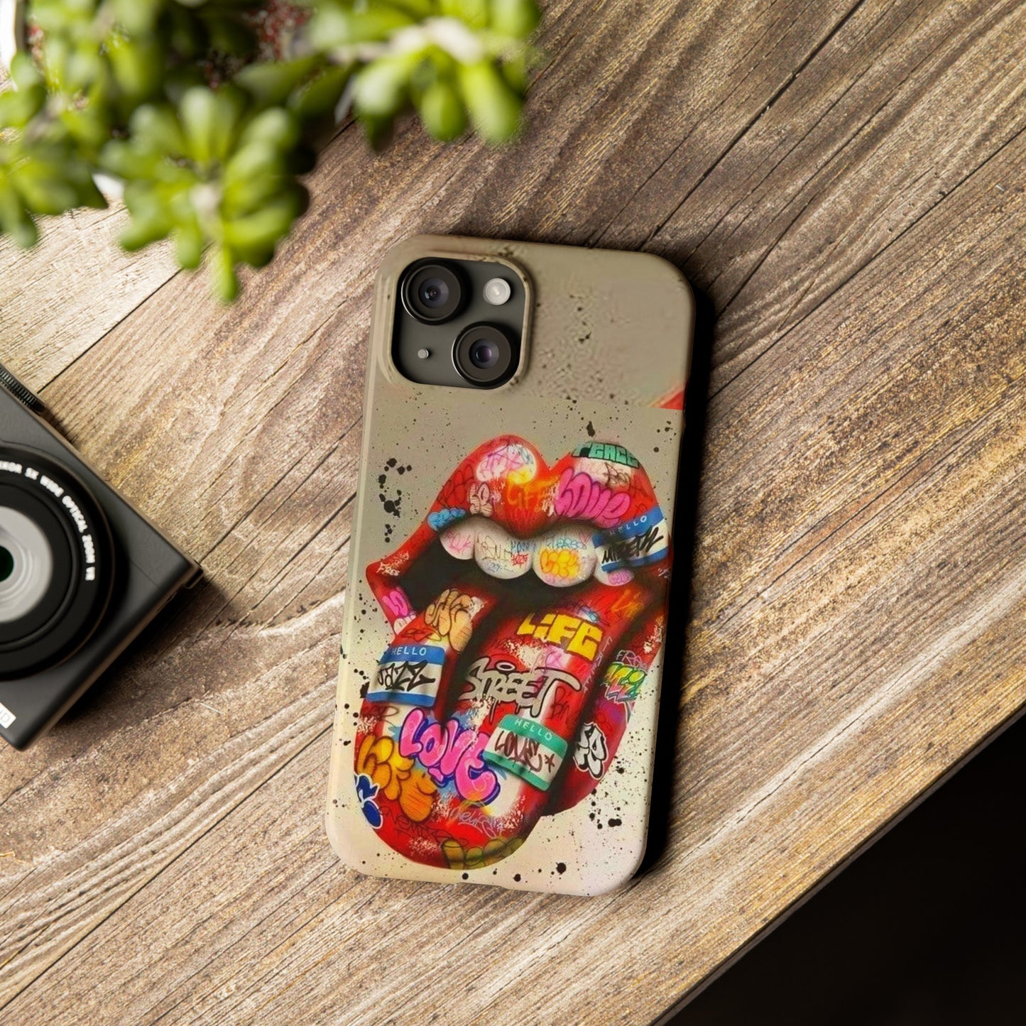 Rolling Stones Tongue Logo Iphone 15, 14, 13, 12 Cases