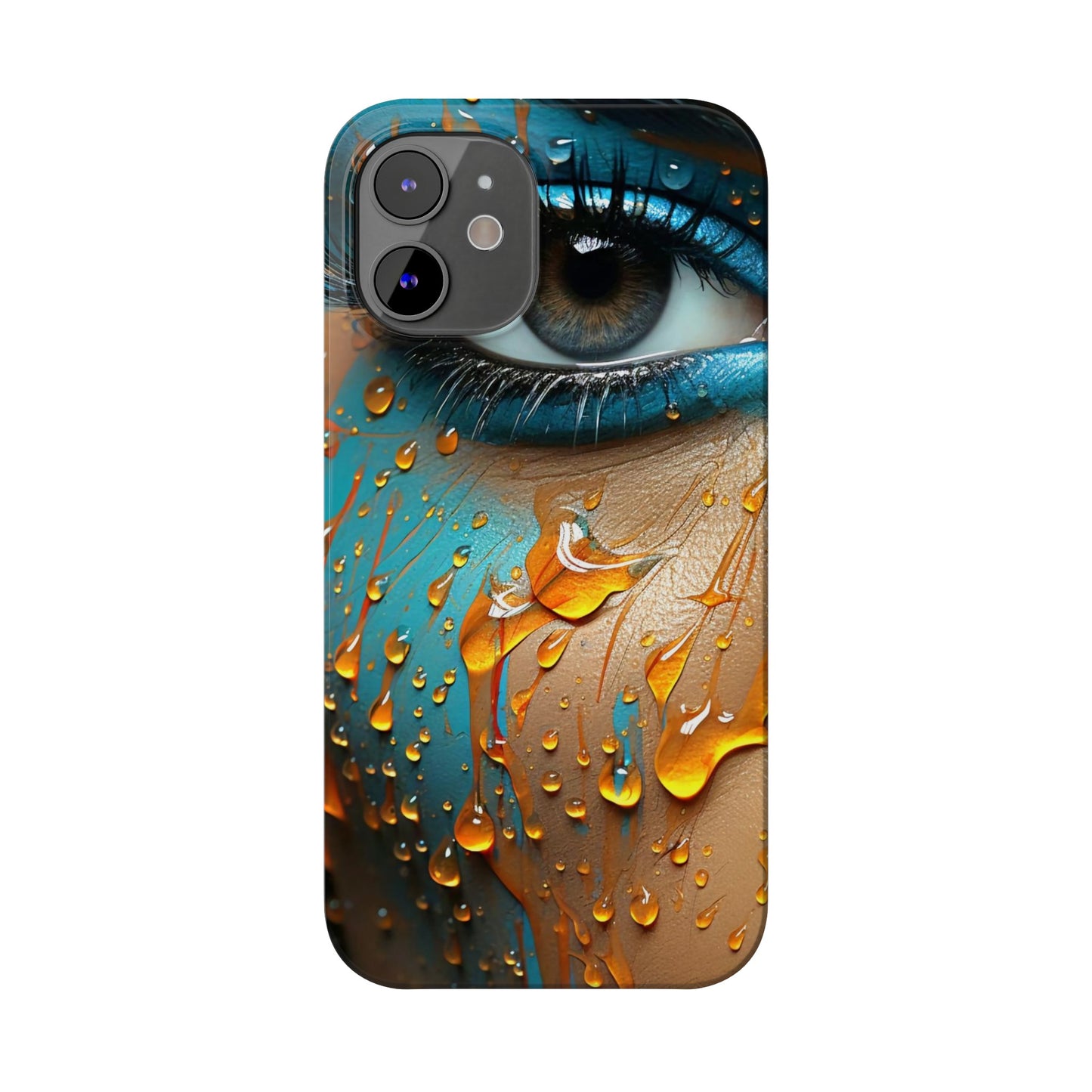 Tearful Eyes: iPhone 15, 14, 13, 12 Cases