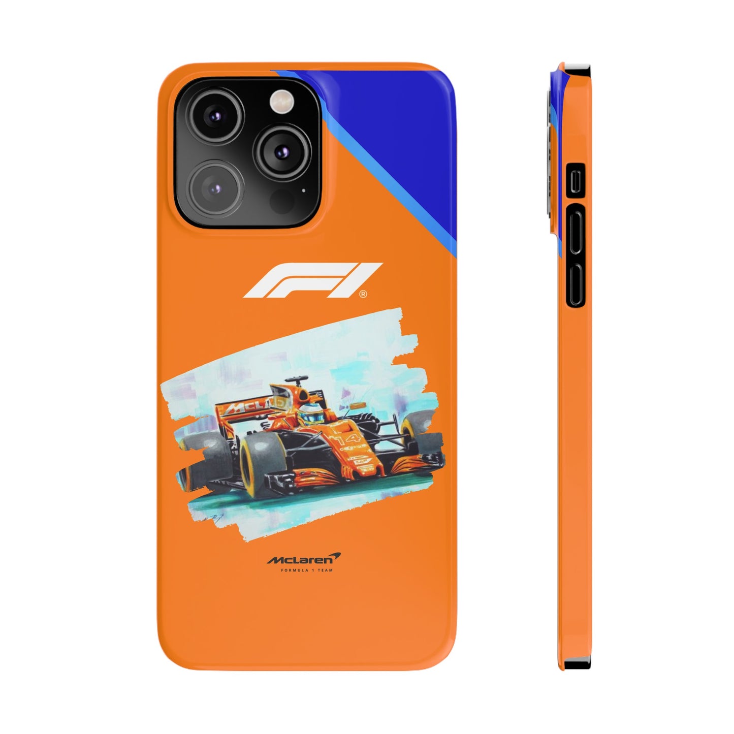 F1 McClaren Orange Edition Iphone Cases