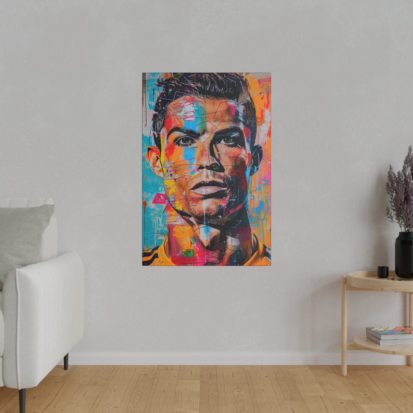Cristiano Ronaldo Wall Art Canvas