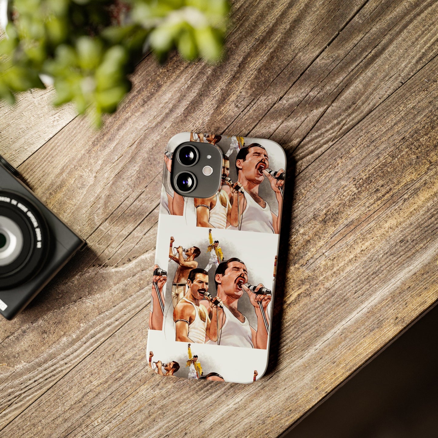 Freddie Mercury, Live, Queen, Iphone 15, 14, 13, 12 Cases