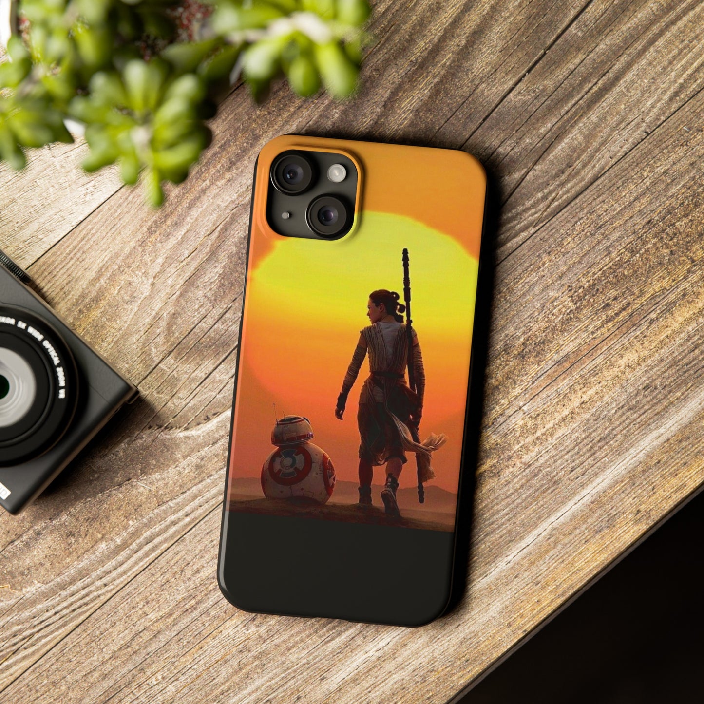 Star Wars Rey with BB-8 iPhone Cases: Adventure Awaits