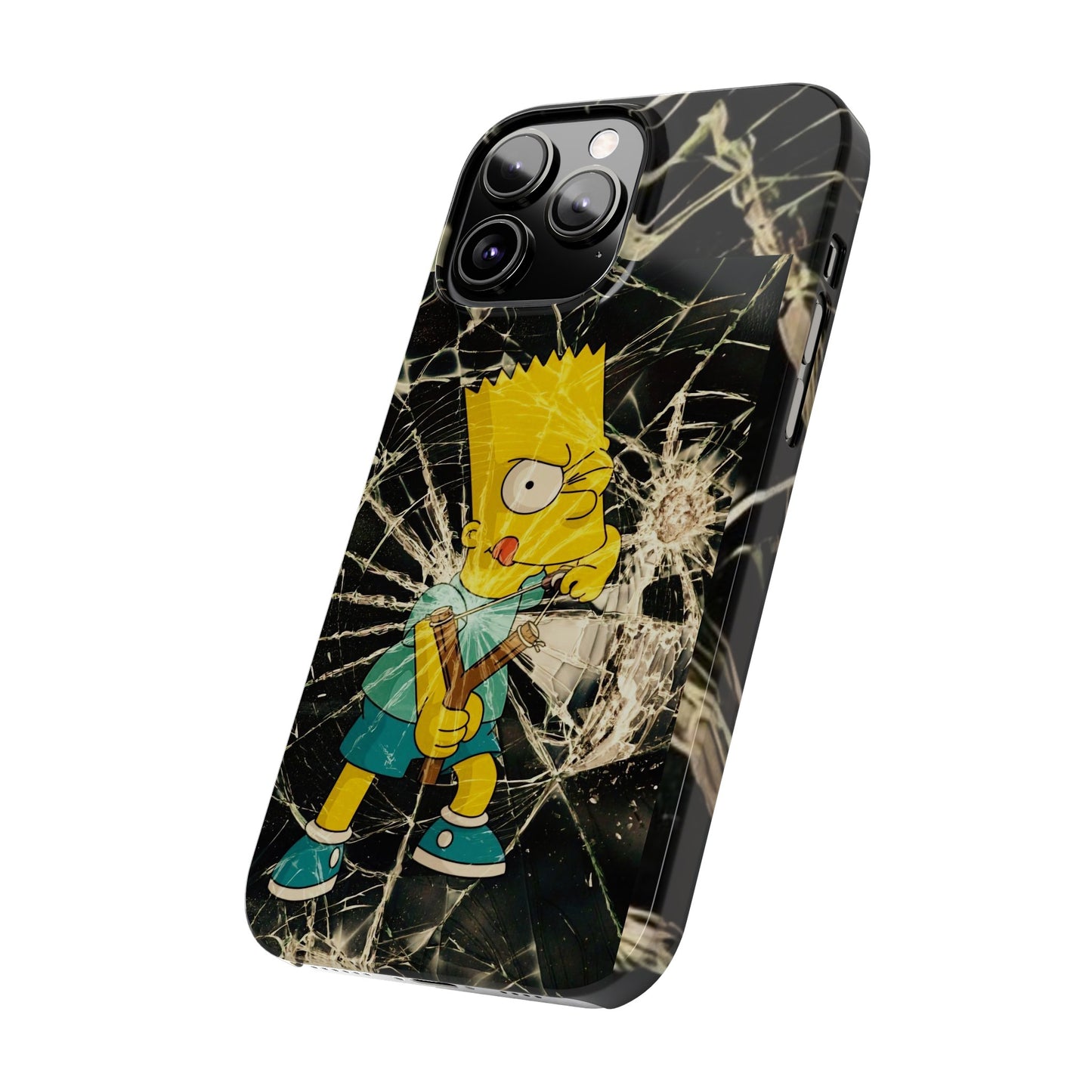 Bart Breaking Glass Iphone 15, 14, 13, 12 Cases
