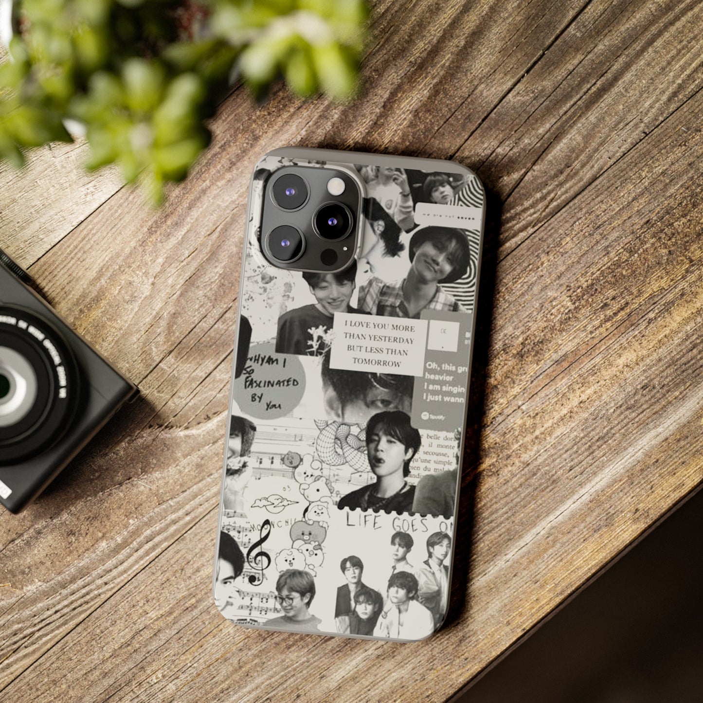 BTS IPhone 15, 14, 13, 12 Cases - The Wishes Edition