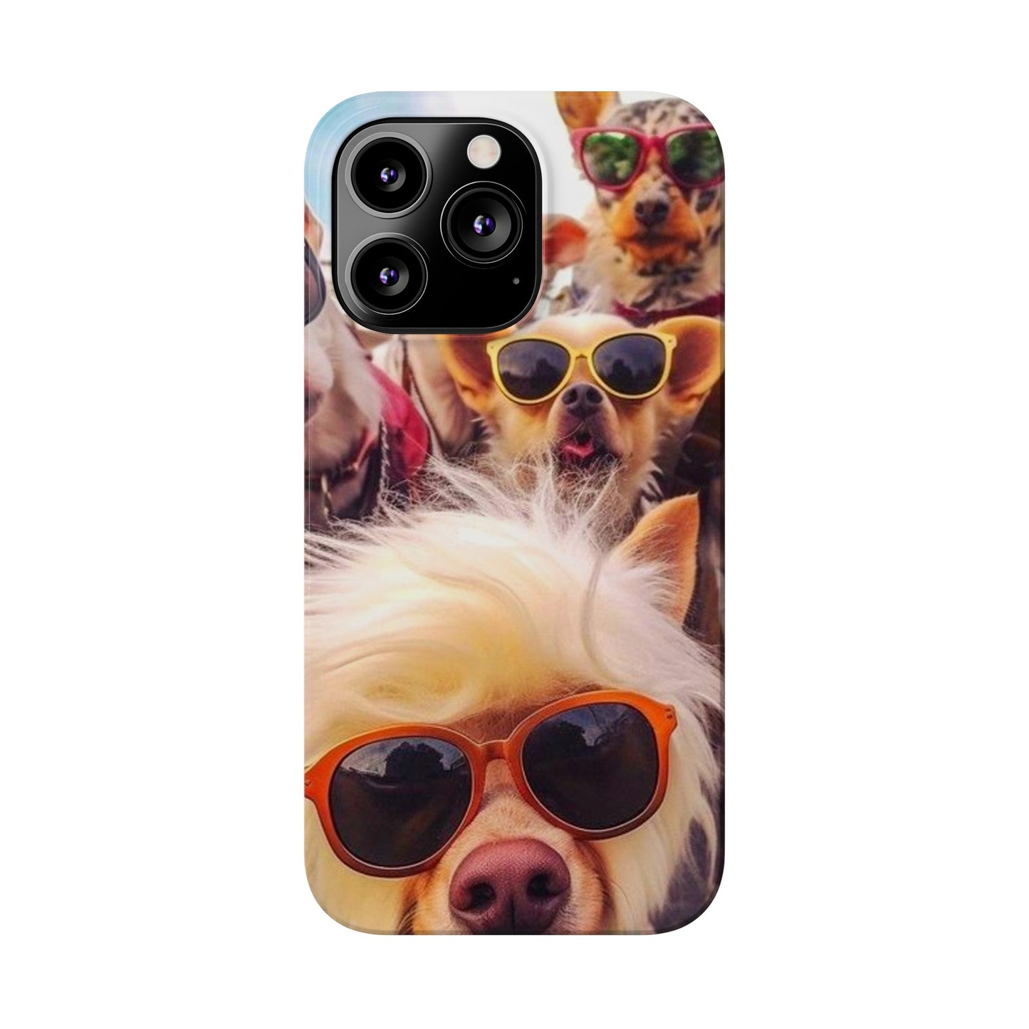 Cool Dogs make Selfie iPhone 15, 14, 13, 12, 11 Cases