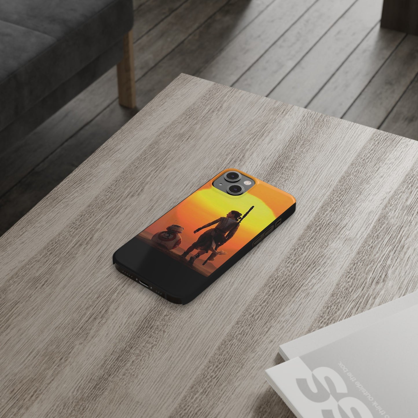 Star Wars Rey with BB-8 iPhone Cases: Adventure Awaits