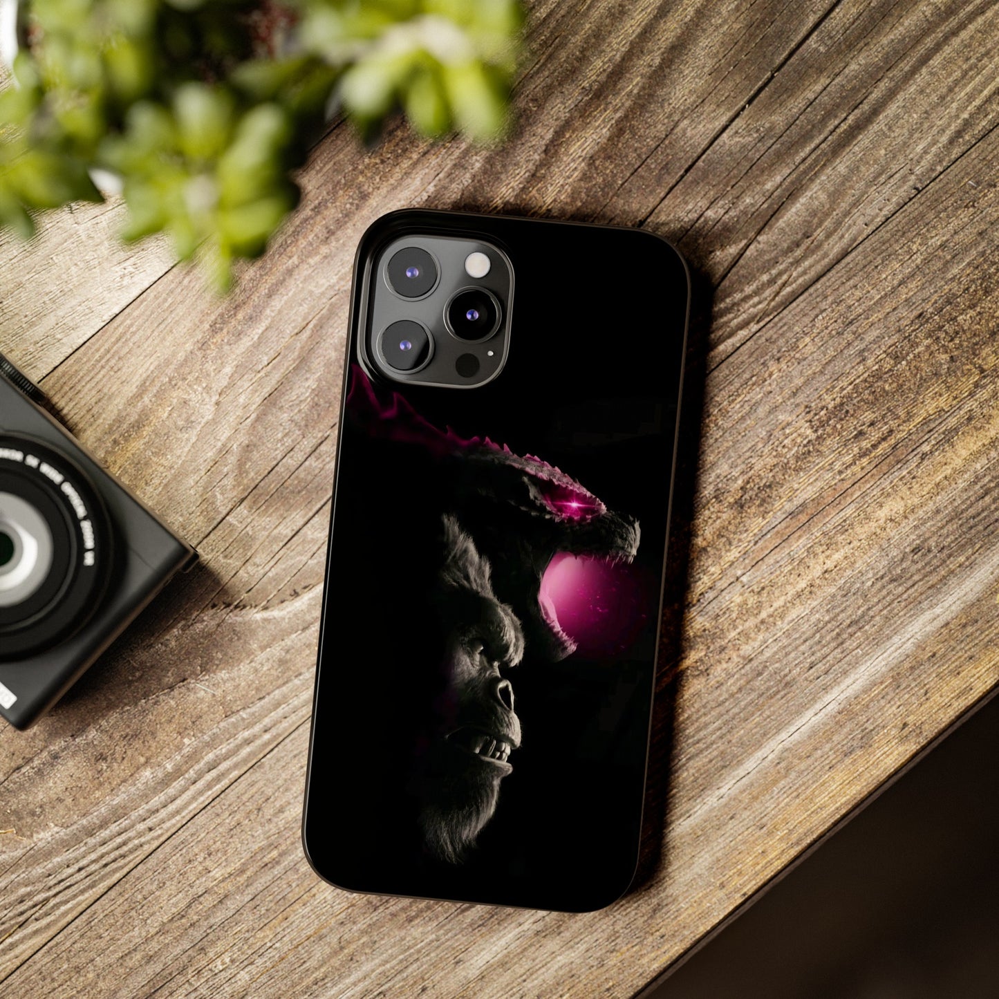 Godzilla x Kong New Age iPhone Cases: Unleash the Titans (Purple Edition)