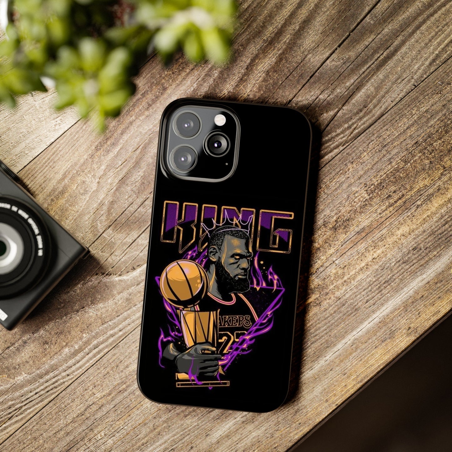 LeBron James is The King Iphone 15, 14, 13, 12, 11 Cases