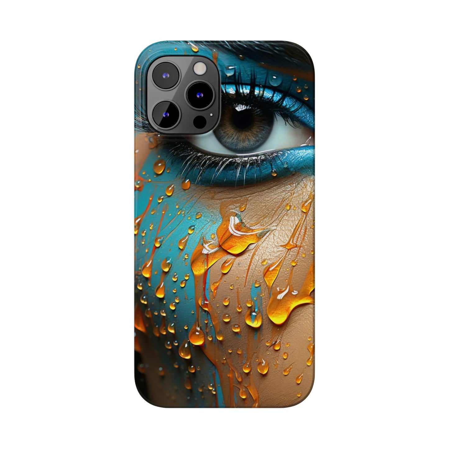 Tearful Eyes: iPhone 15, 14, 13, 12 Cases