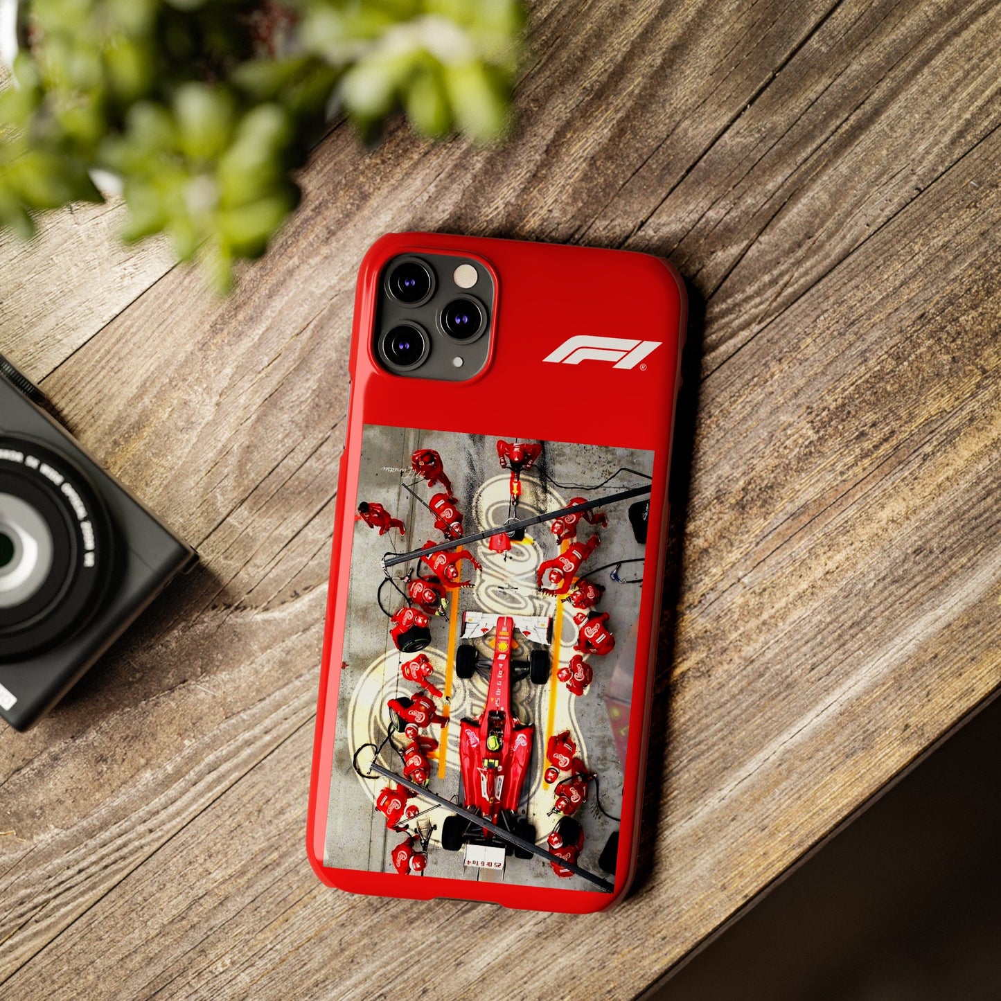 F1 Ferrari Pitstop Iphone Cases