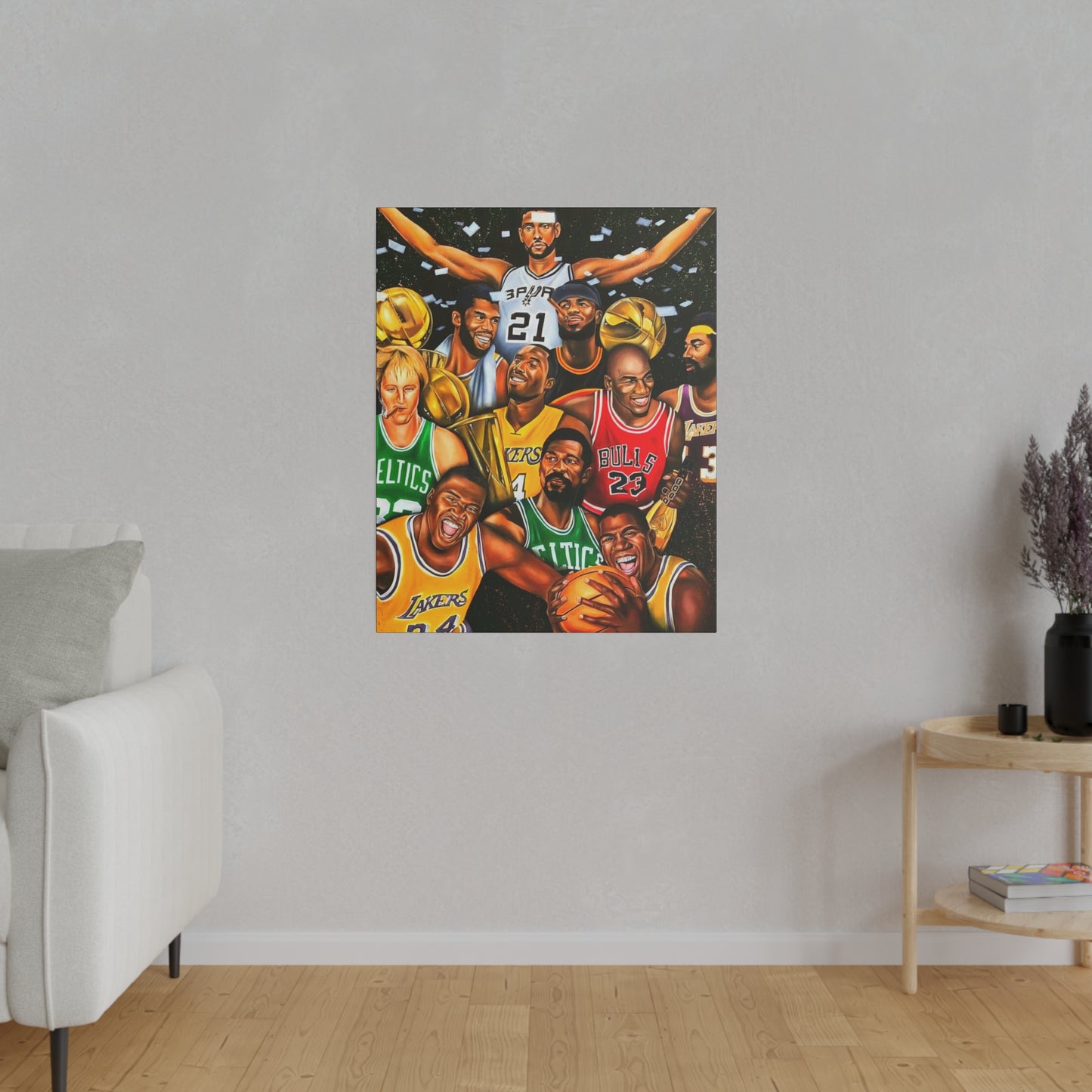 The Best NBA Players all Time - Canvas