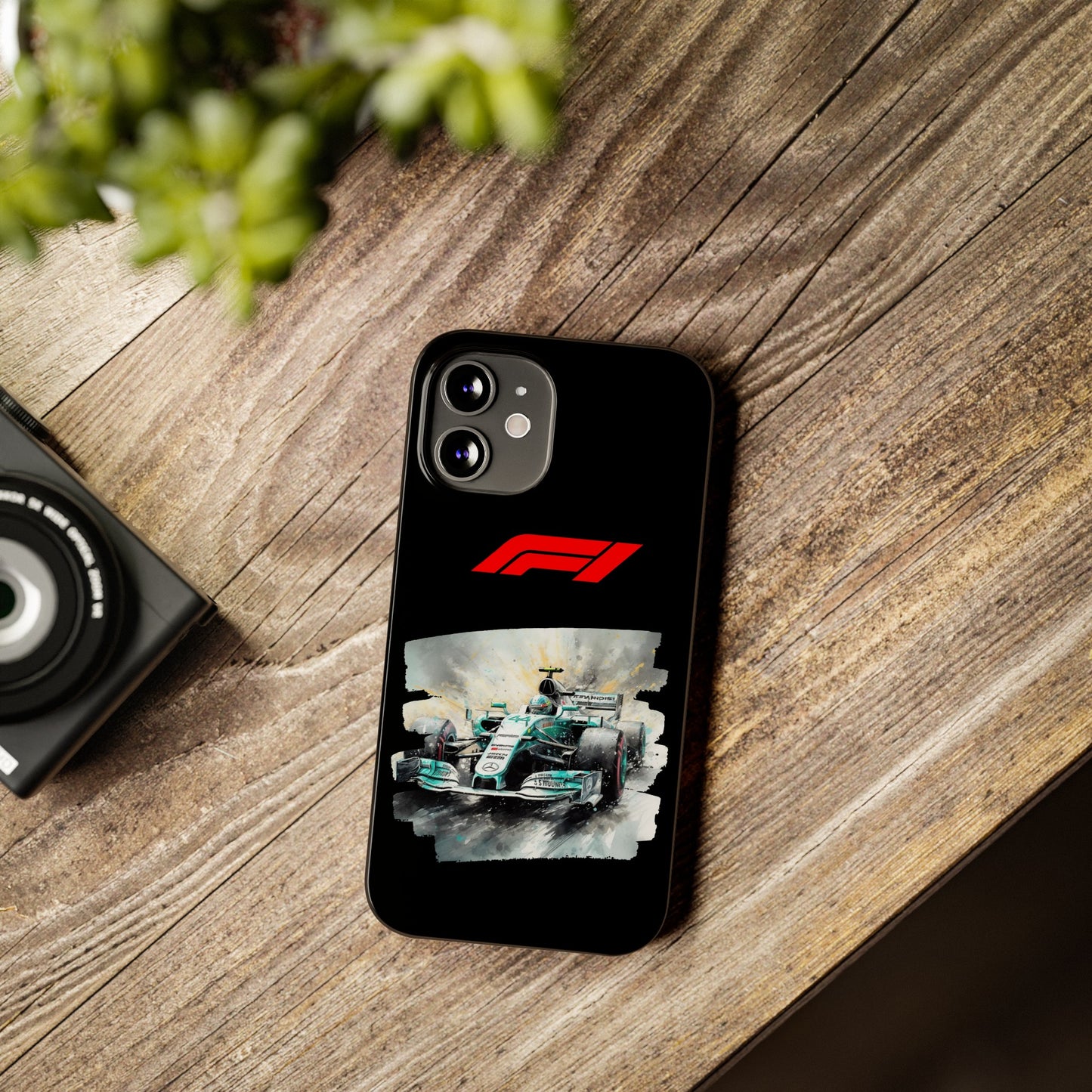 F1 Mercedes Iphone 15, 14, 13, 12, 11 Cases