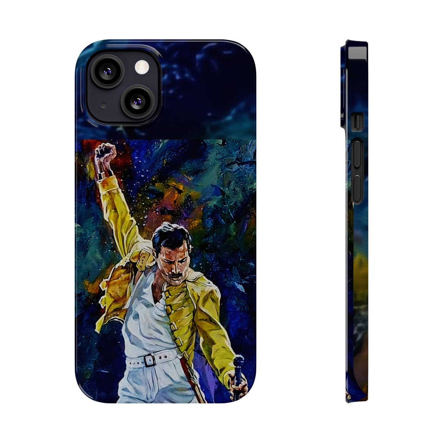 Queen, Freddie Mercury Live in Concert Iphone 15, 14, 13, 12 Cases