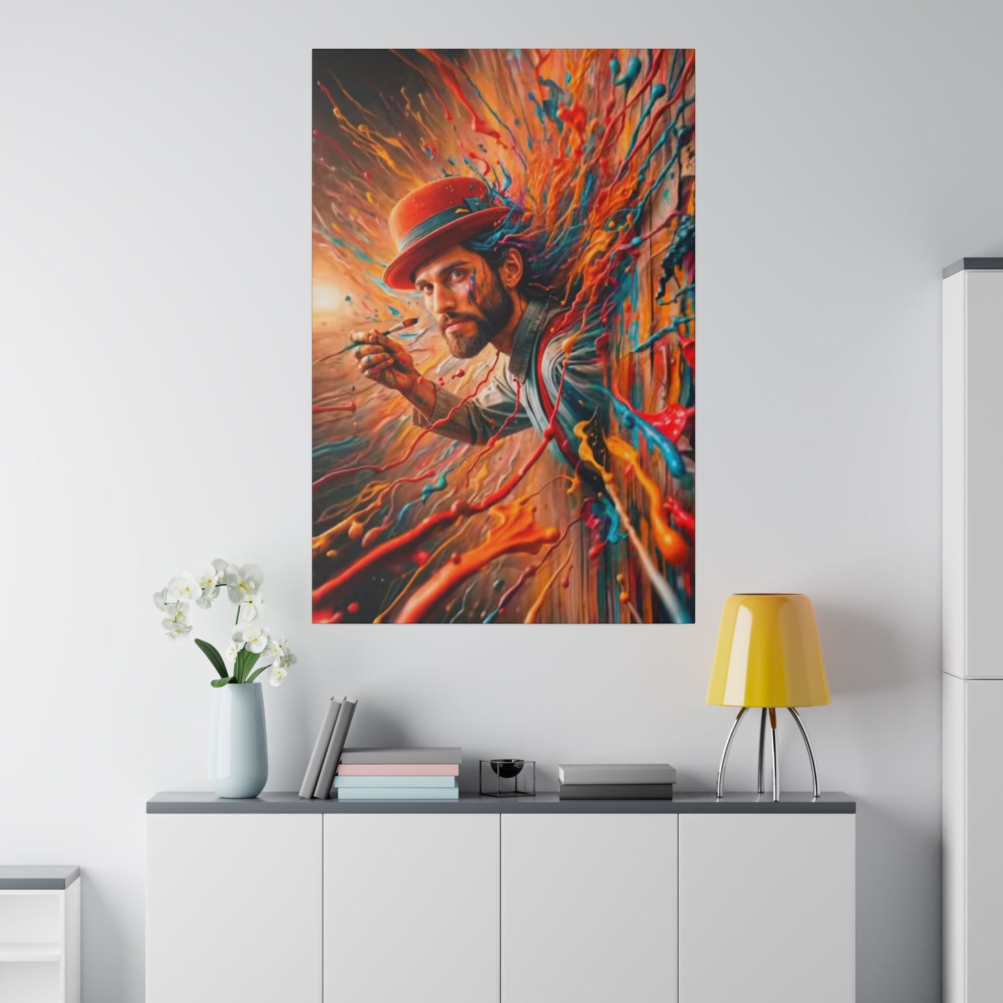 Prisoner Of Your Own Painting - Canvas