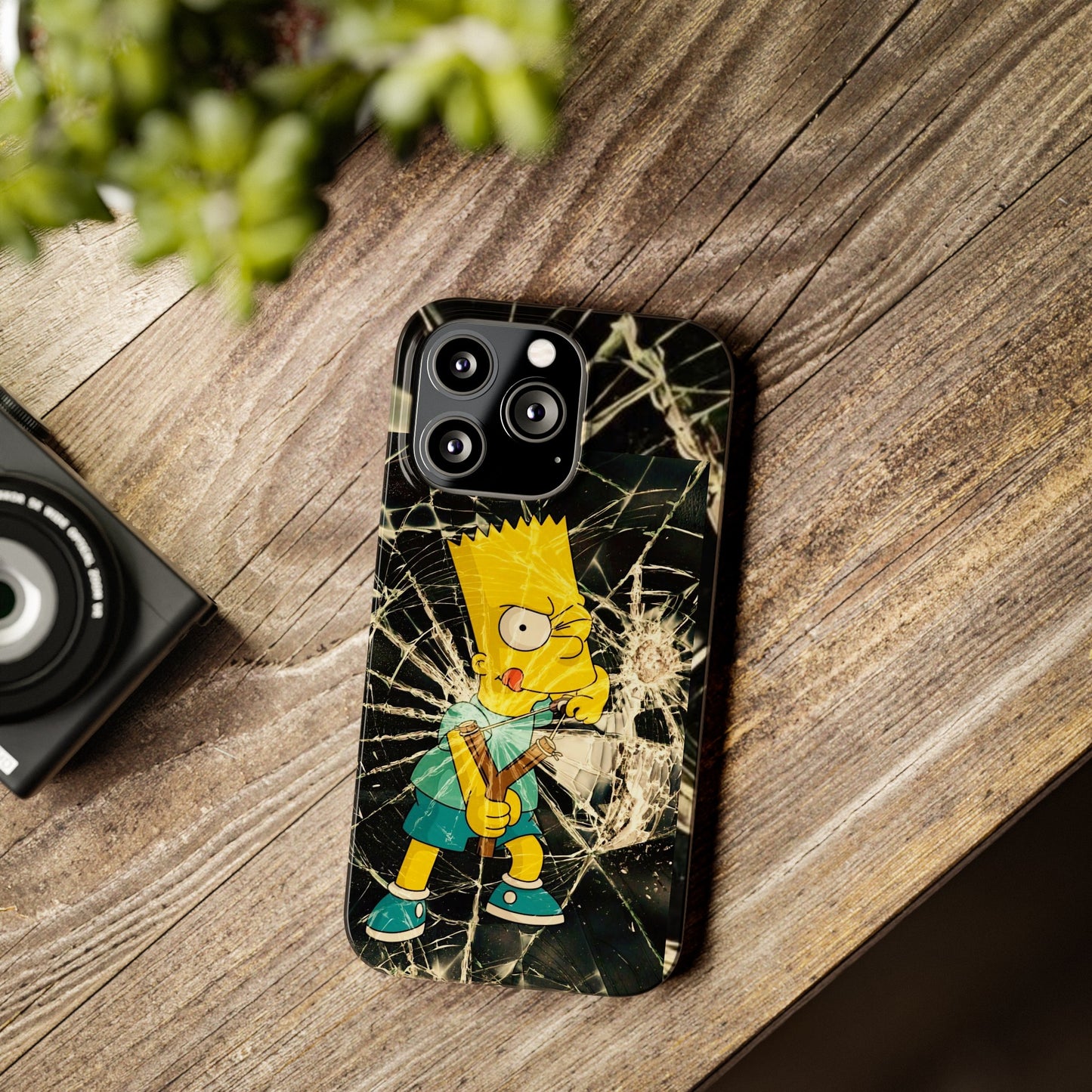 Bart Breaking Glass Iphone 15, 14, 13, 12 Cases