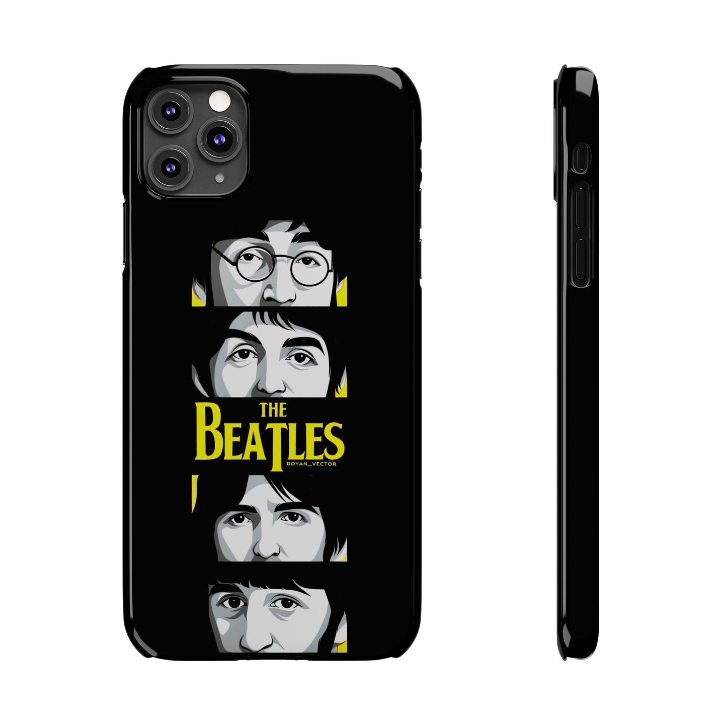 The Beatles Looking at You" iPhone Cases for iPhone 15, 14, 13, 12, 11