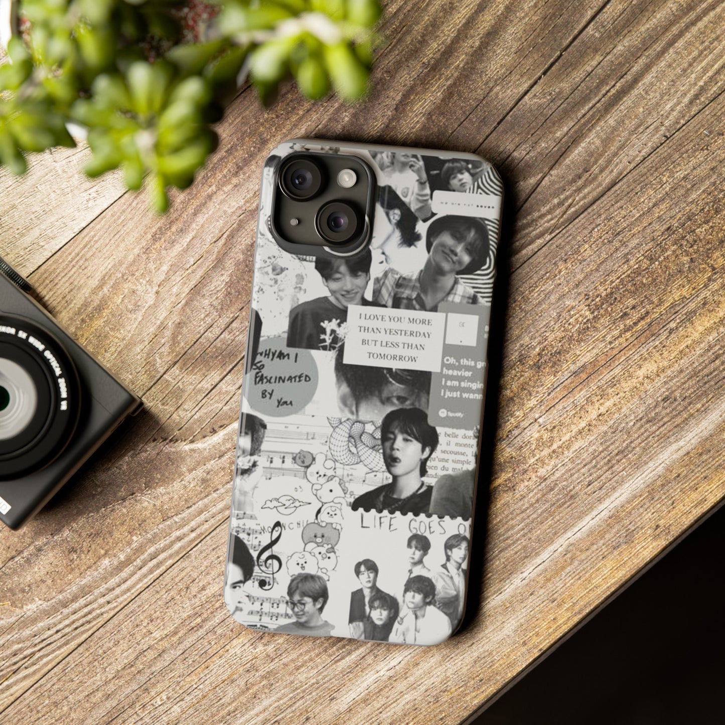 BTS IPhone 15, 14, 13, 12 Cases - The Wishes Edition