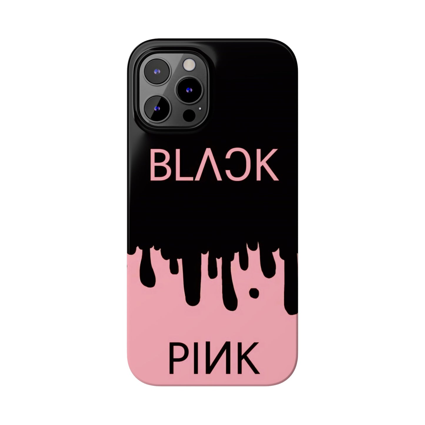 Black Pink Color Edition Iphone 15, 14, 13, 12 Cases