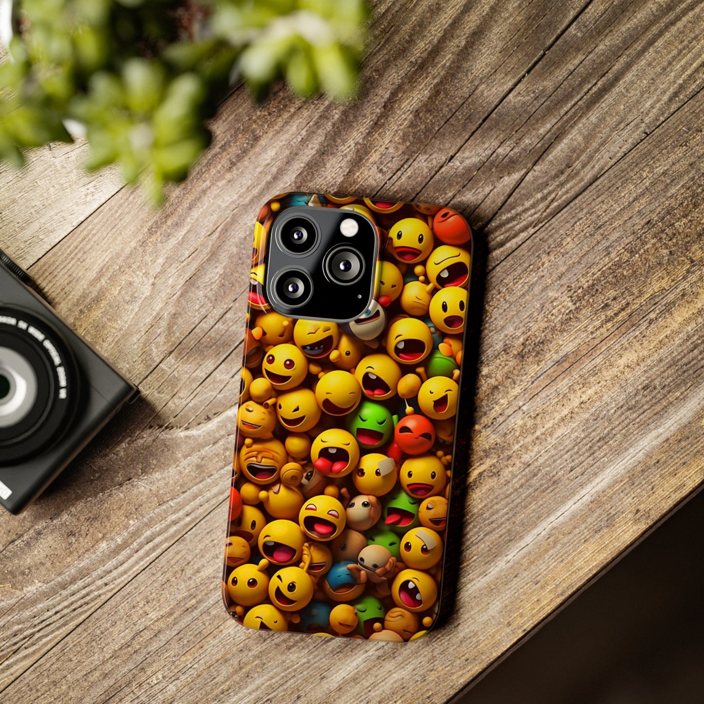 Colorful Emoji Iphone 15, 14, 13, 12 Cases