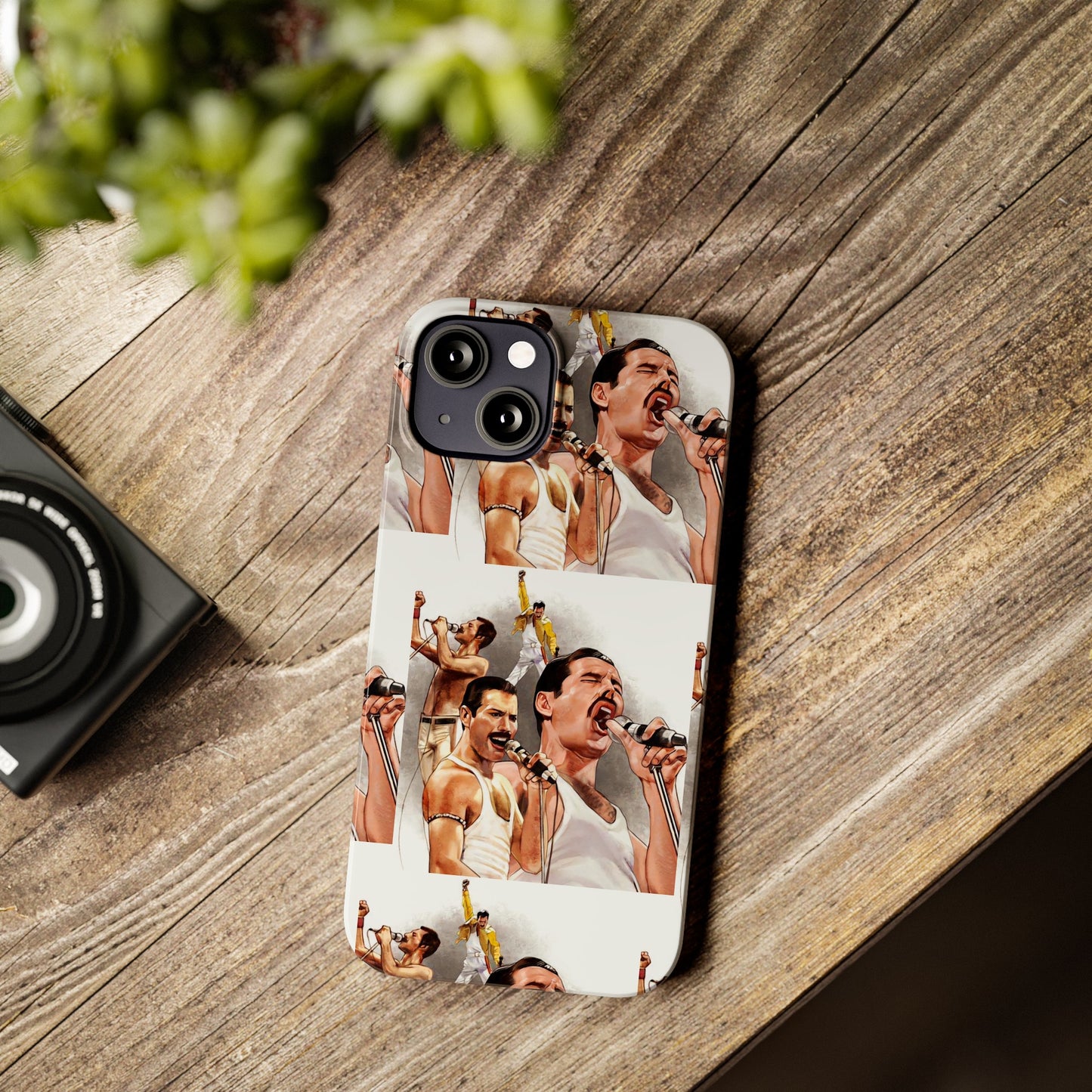 Freddie Mercury, Live, Queen, Iphone 15, 14, 13, 12 Cases