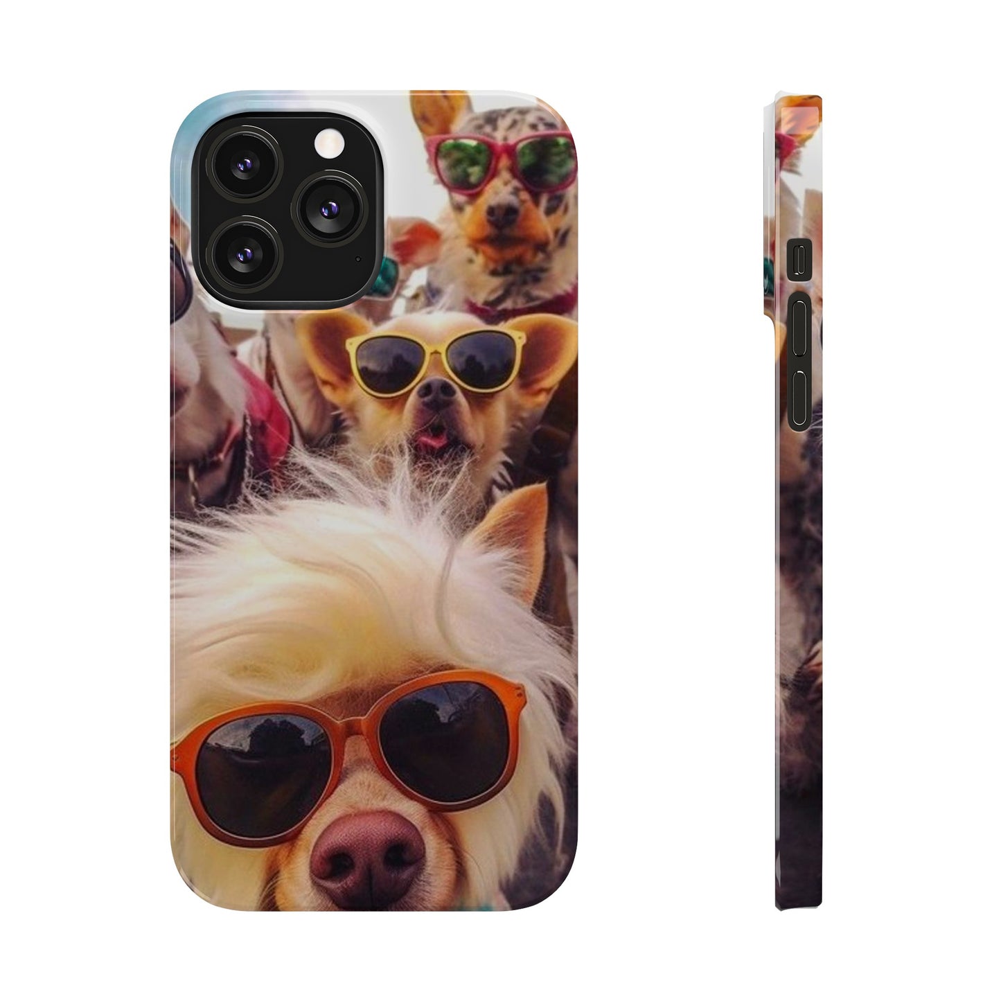 Cool Dogs make Selfie iPhone 15, 14, 13, 12, 11 Cases