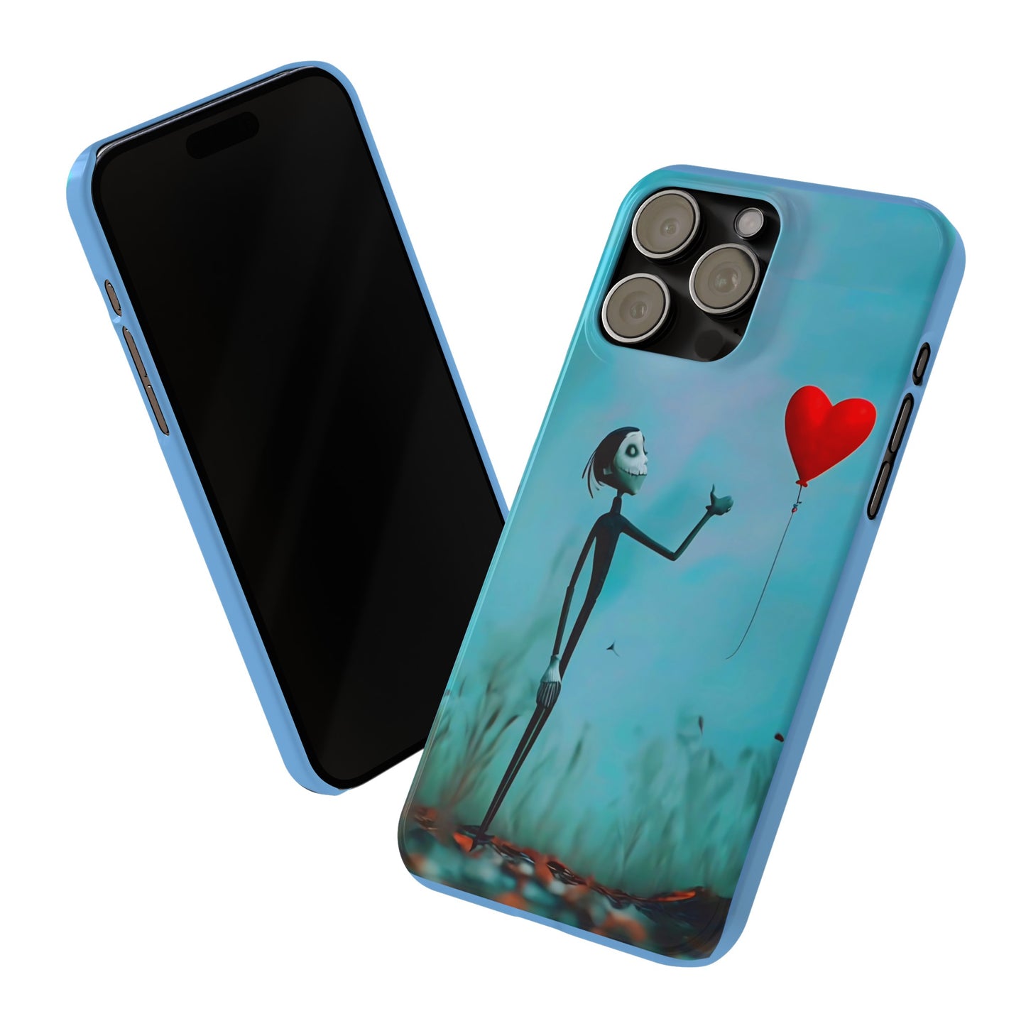 Heart Balloon Art Design iPhone Cases: Love in the Air